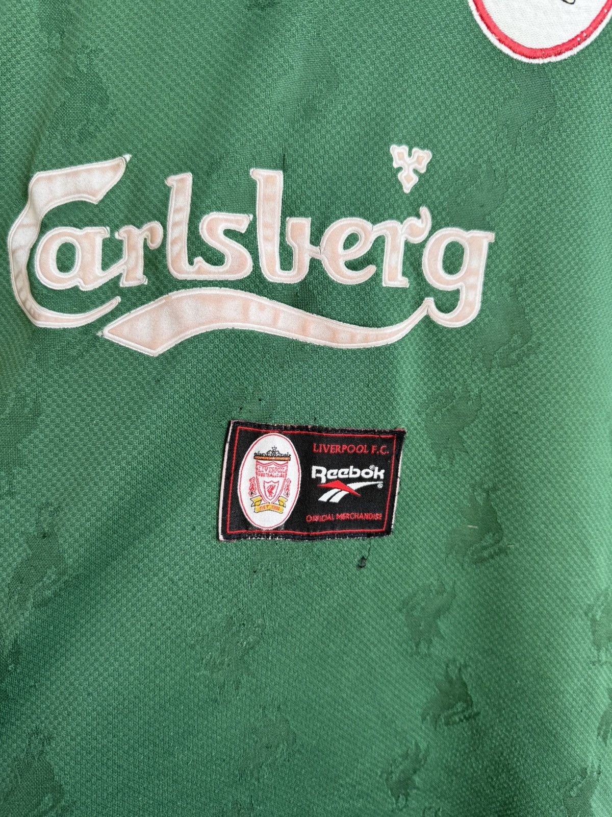 Reebok 1996/1997 Vintage FC Liverpool Reebok Goalkeeper Jersey Size US L / EU 52-54 / 3 - 9 Thumbnail