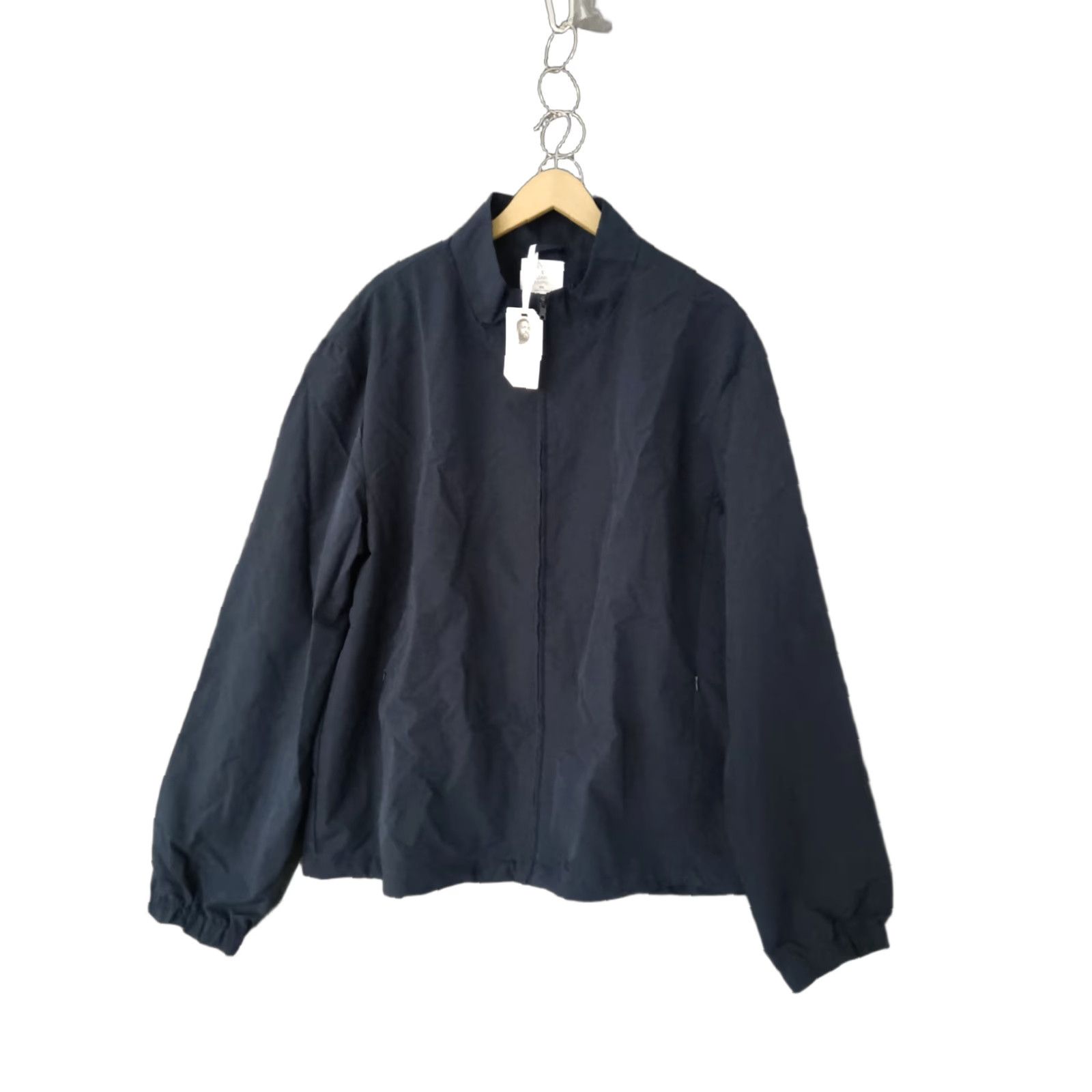 Vintage Stylus x LaDarius Campbell Men's Full Zip Jacket XXL Navy Pockets Casual Rain Coat 2XL Navy Stylus Jacket Mens Size US XXL / EU 58 / 5 - 1 Thumbnail