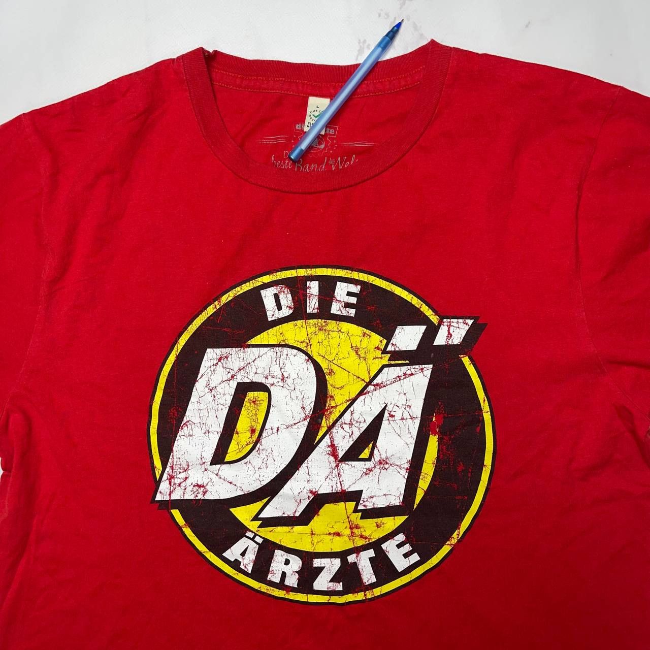 Vintage Band Tees × Vintage Die Artze Vintage T-Shirt L Size Size US L / EU 52-54 / 3 - 5 Thumbnail