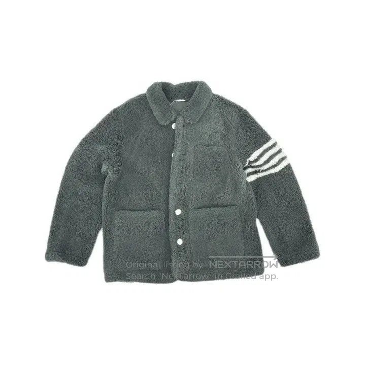 Thom Browne Thom Browne Green Shearling Button. Size US S / EU 44-46 / 1 - 2 Thumbnail