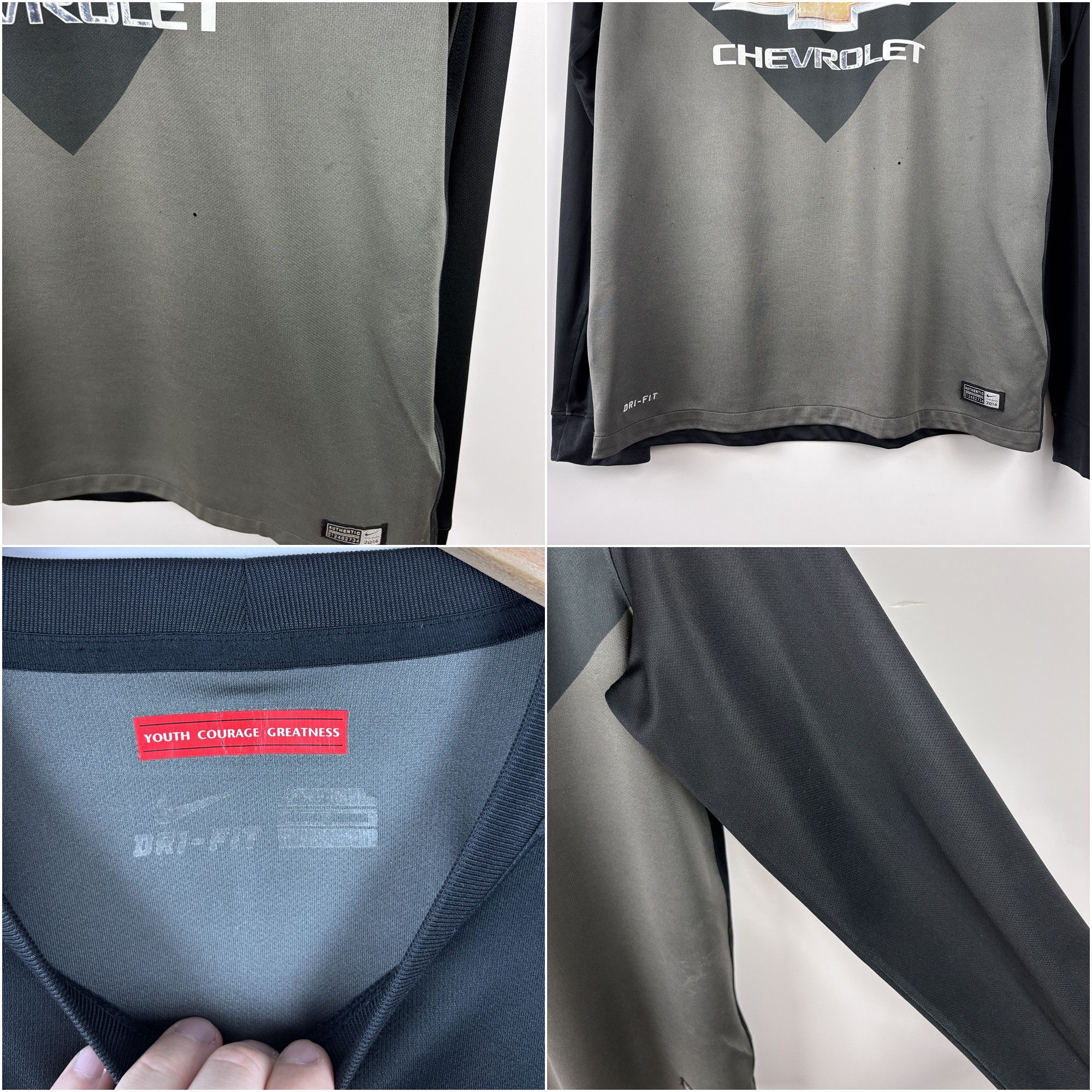 Nike Manchester United 2014-15 Away Goalkeeper Jersey Nike M Size US M / EU 48-50 / 2 - 5 Thumbnail