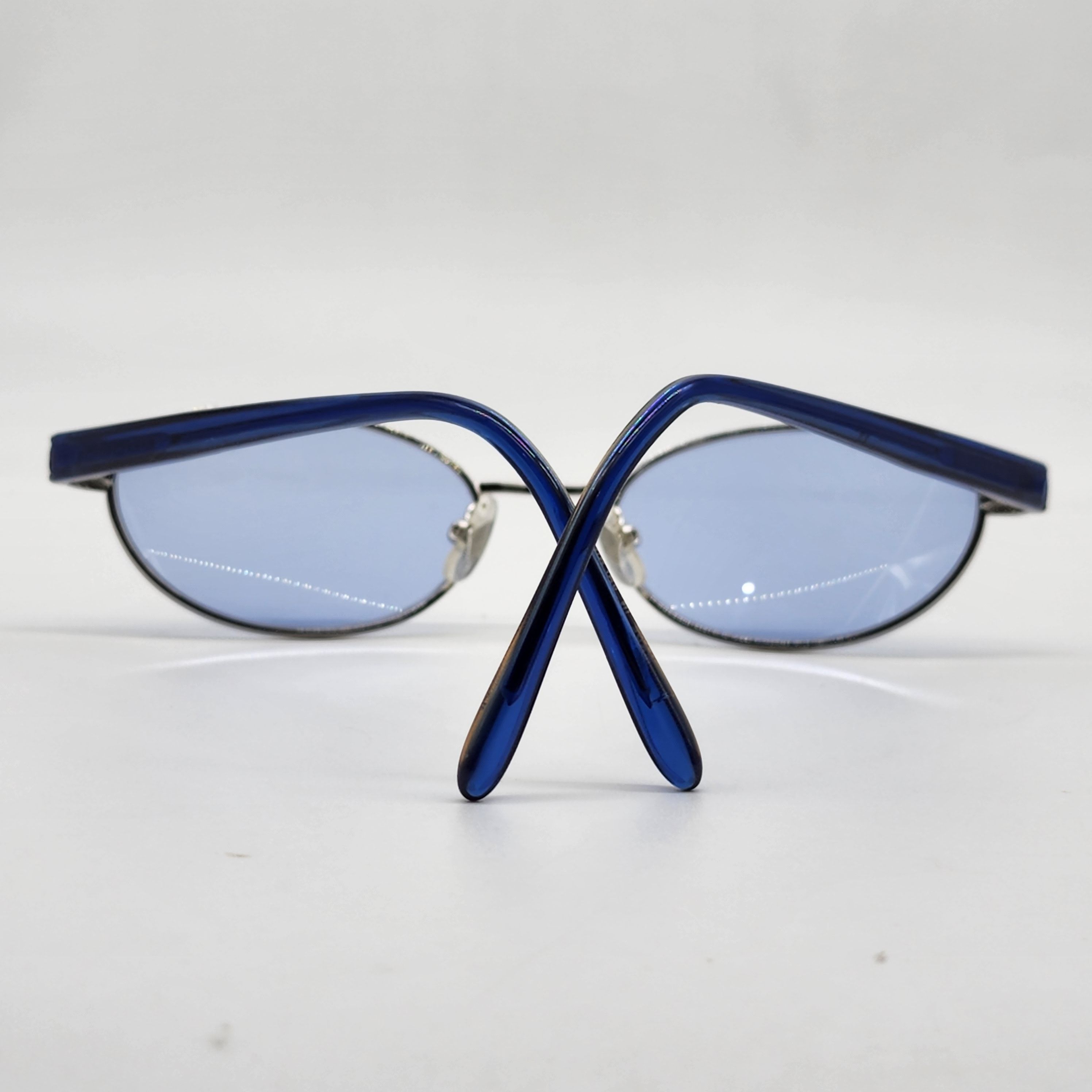 Jean Paul Gaultier JPG by Gaultier - Blue Sunglasses - Vintage Size ONE SIZE - 8 Thumbnail