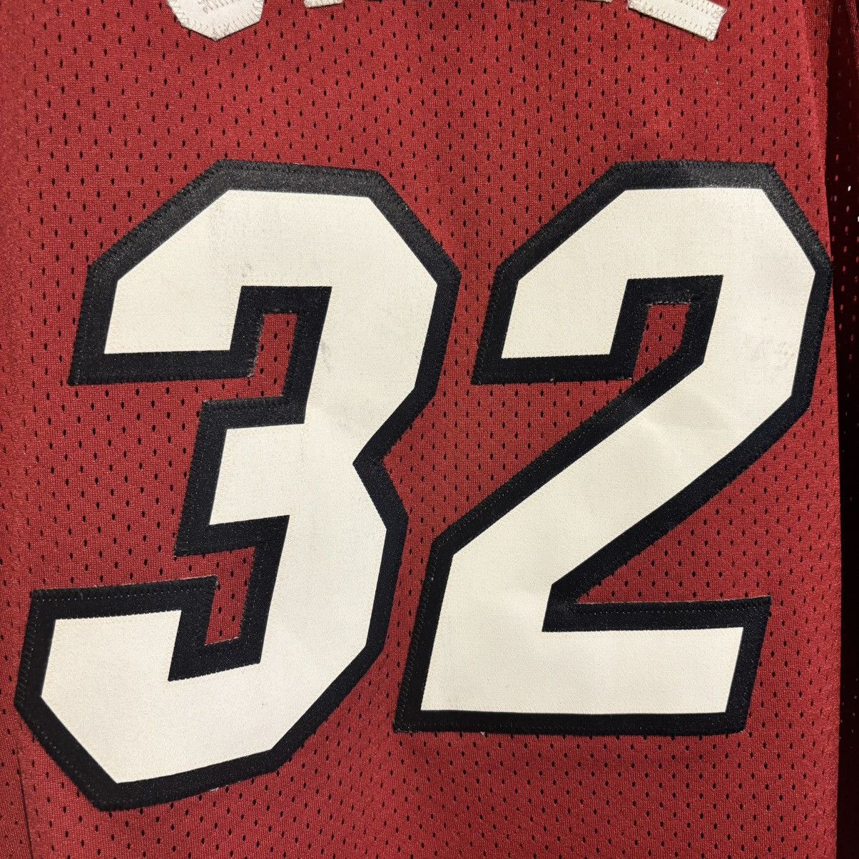 NBA Shaquille O'Neal Miami Heat Swingman Jersey Reebok NBA Red Size US L / EU 52-54 / 3 - 10 Thumbnail