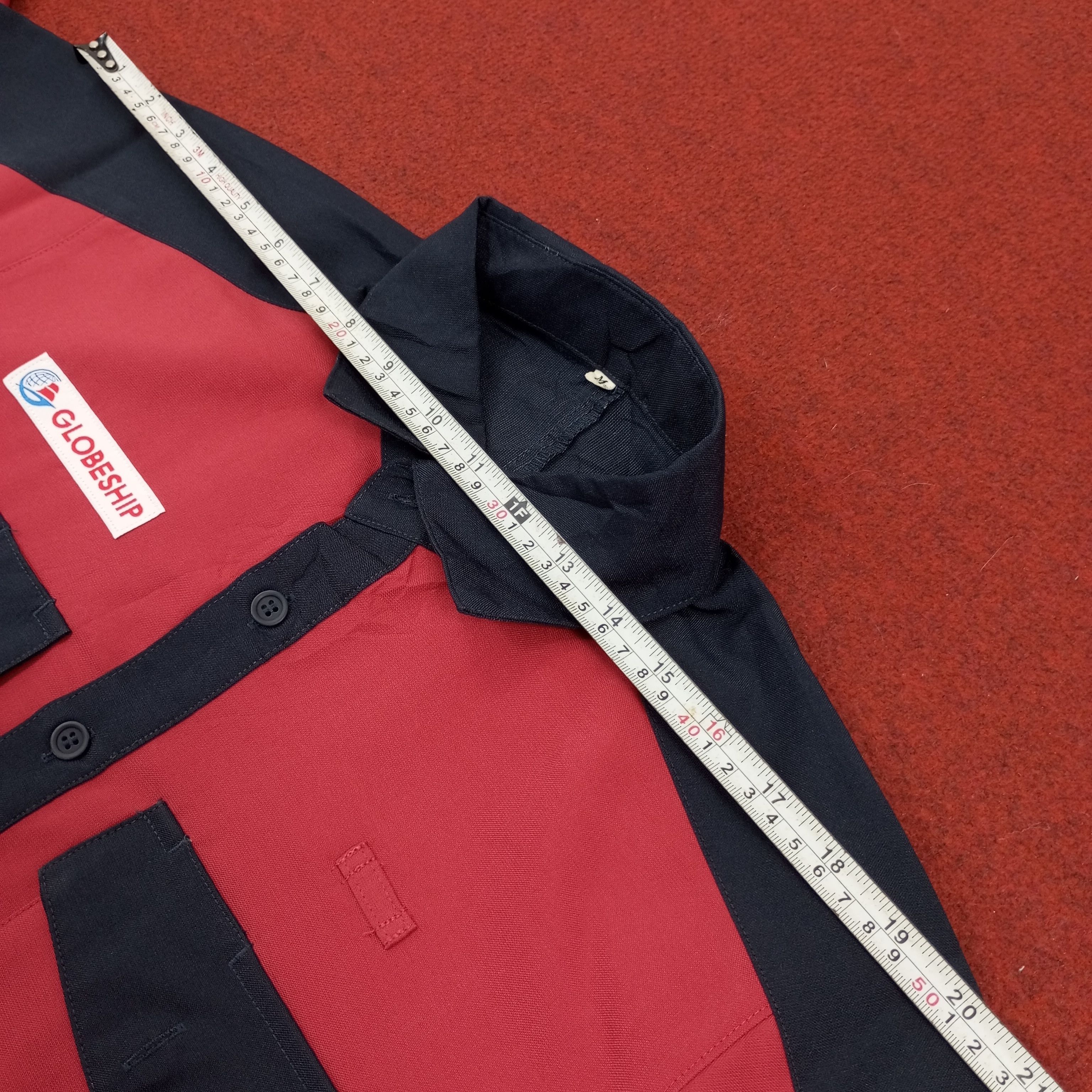 Vintage Globeship Workwear Shirt Size US M / EU 48-50 / 2 - 9 Thumbnail