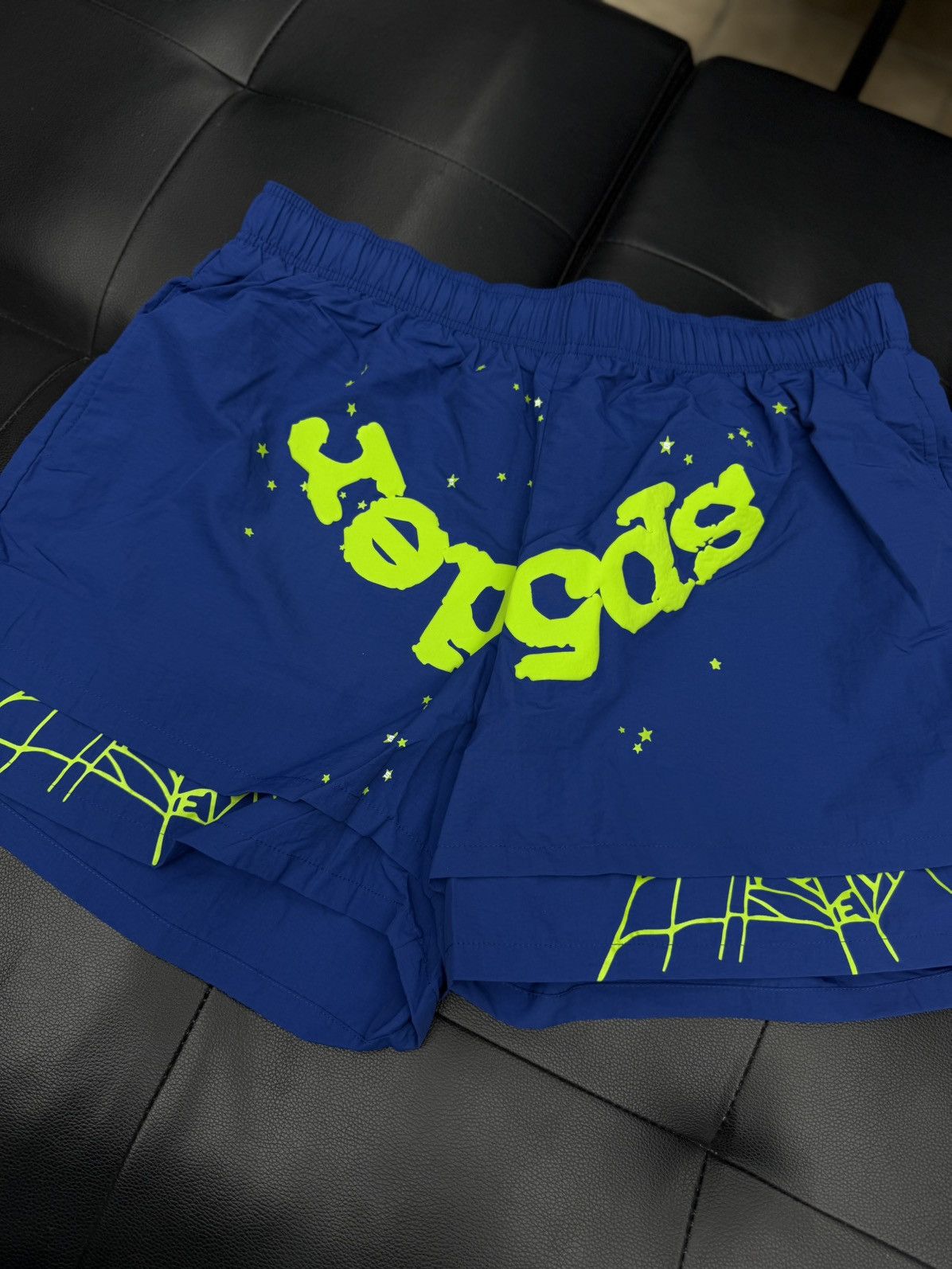 Sp5der Sp5der Double Layer WEB Shorts Size XL (NEW) Blue Size US 34 / EU 50 - 3 Thumbnail