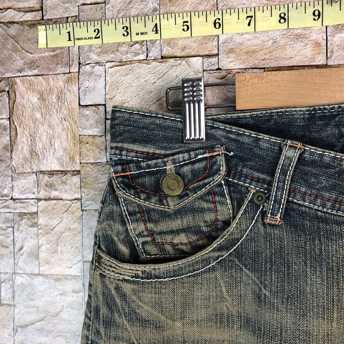 Request Jeans Request Black faded ripped Distressed Denim Pants #A1039 Size US 31 - 9 Thumbnail