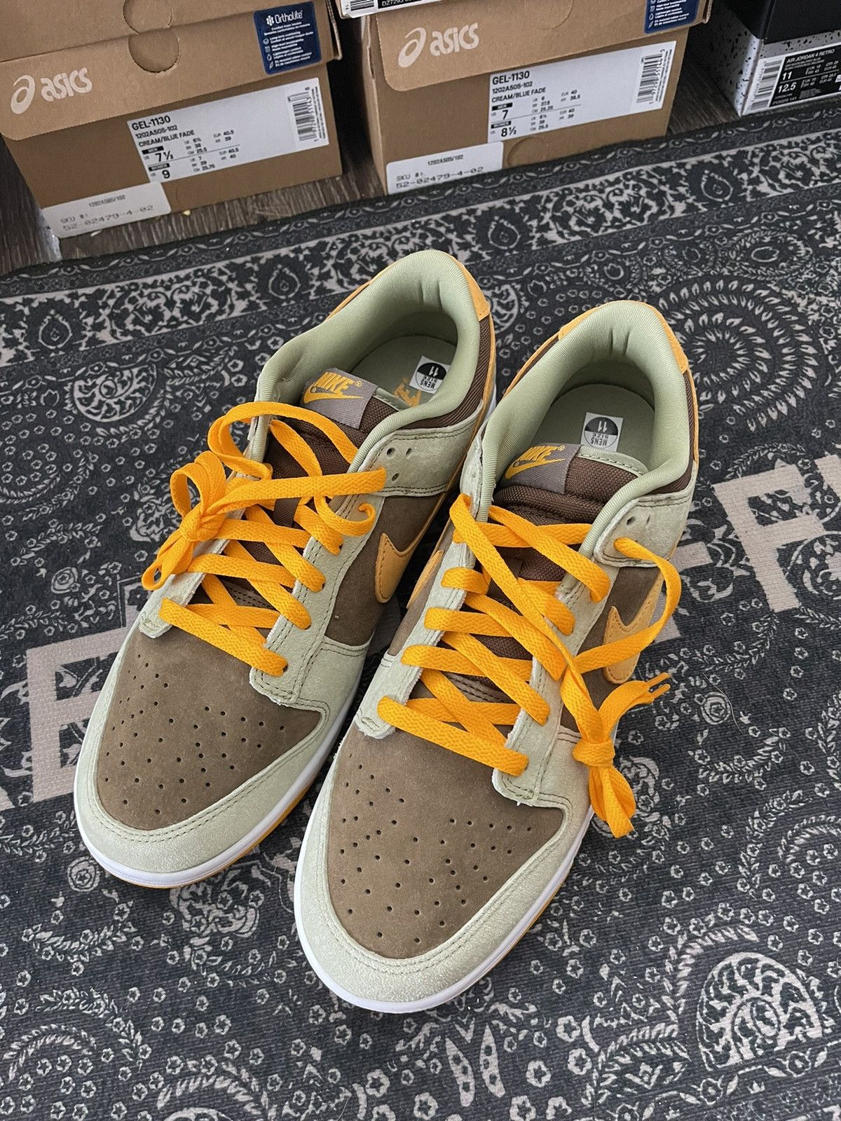 Nike Nike Dunk Low ‘Dusty Olive’ Size US 11 / EU 44 - 4 Thumbnail