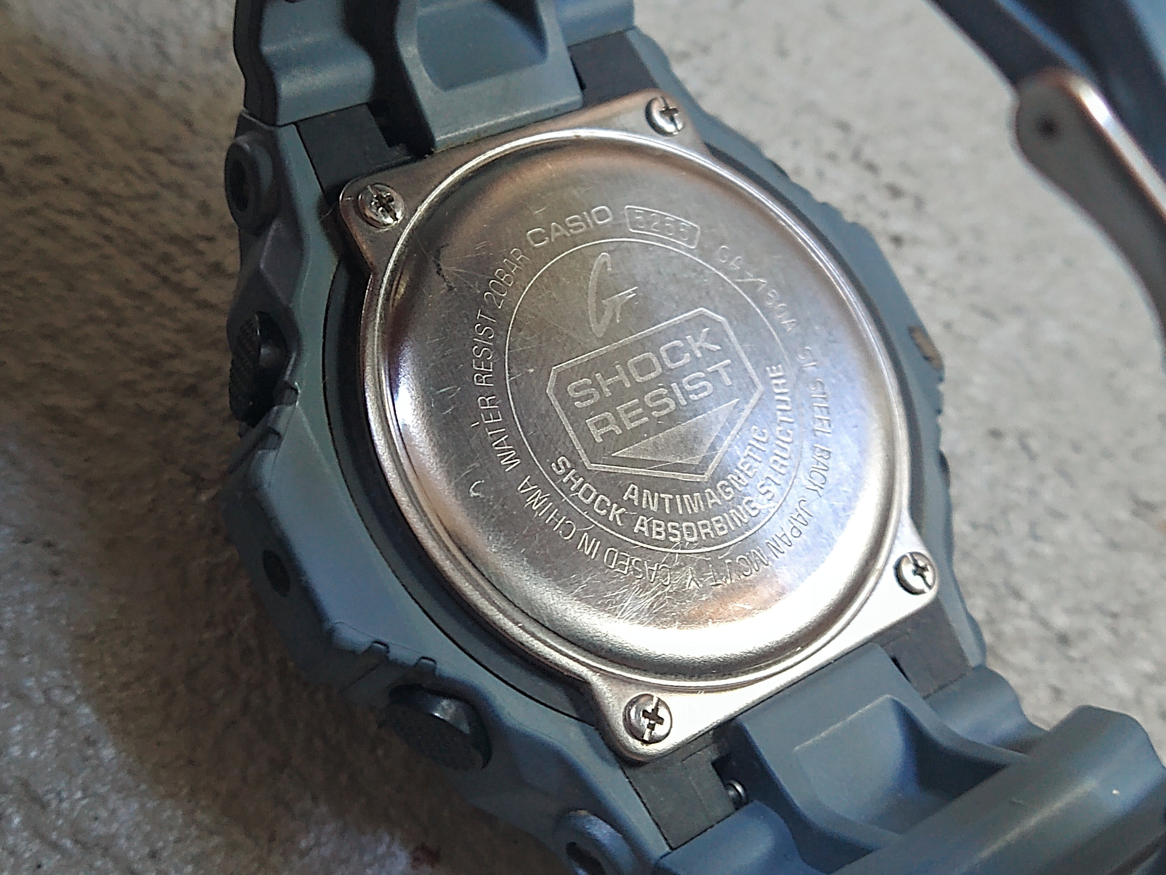 Casio Casio G Shock GA-150A Watch Blue Digital Size ONE SIZE - 11 Thumbnail