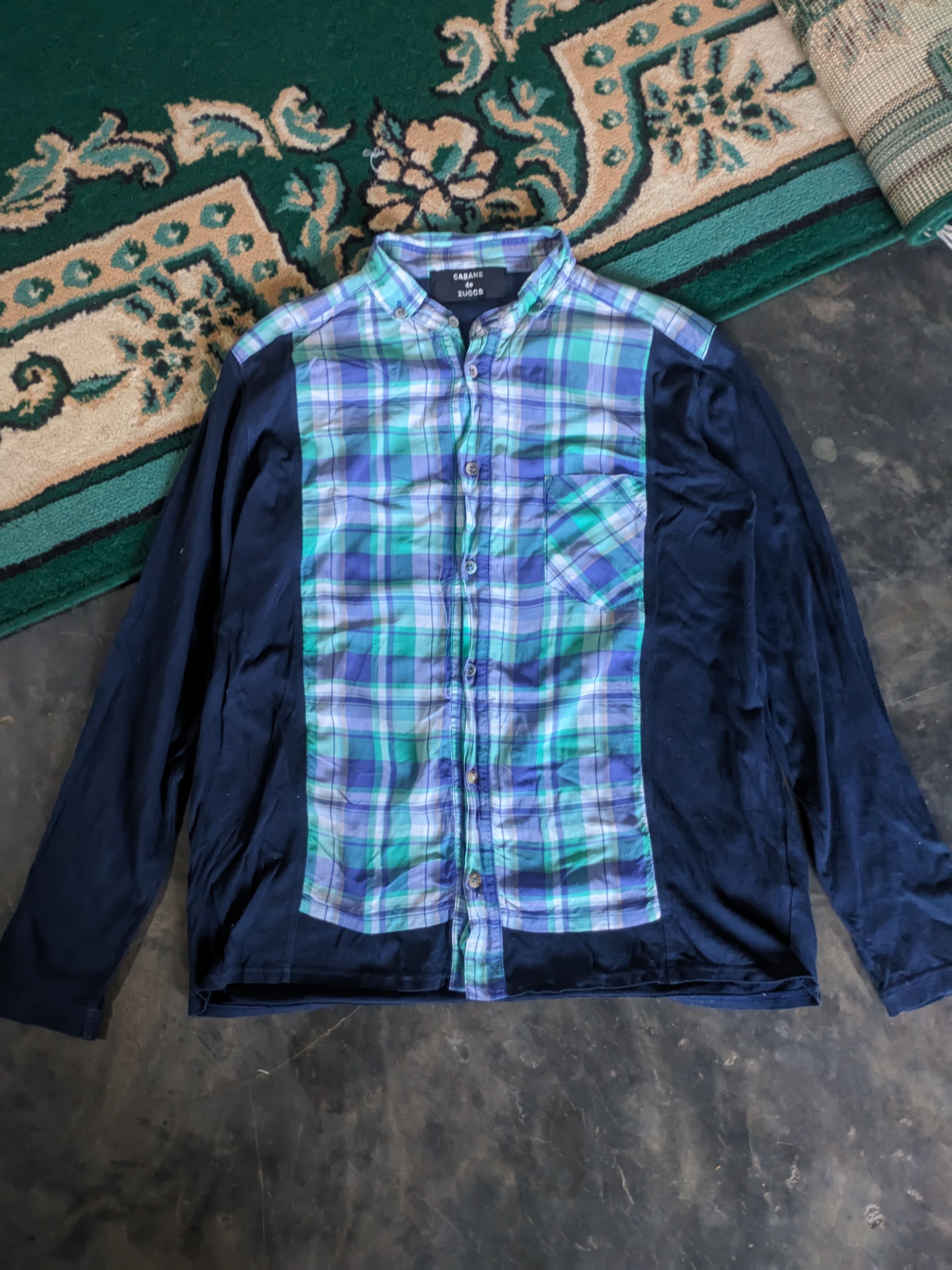 CABANE de ZUCCa Cabanne de zucca flannel shirt Size M / US 6-8 / IT 42-44 - 1 Thumbnail