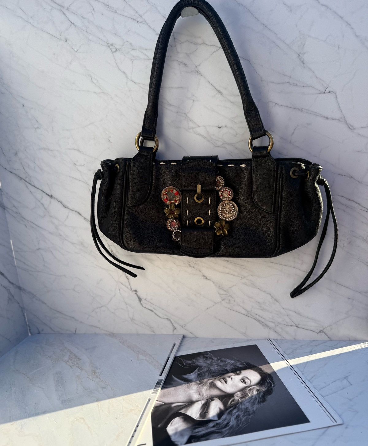 Baldinini Baldinini bag Leather Vintage Bag Size ONE SIZE - 12 Thumbnail