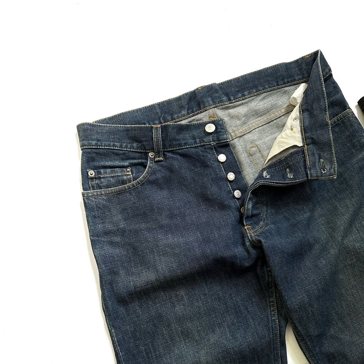 Helmut Lang Helmut lang denim pants classic cut 1998 Size US 33 - 2 Thumbnail