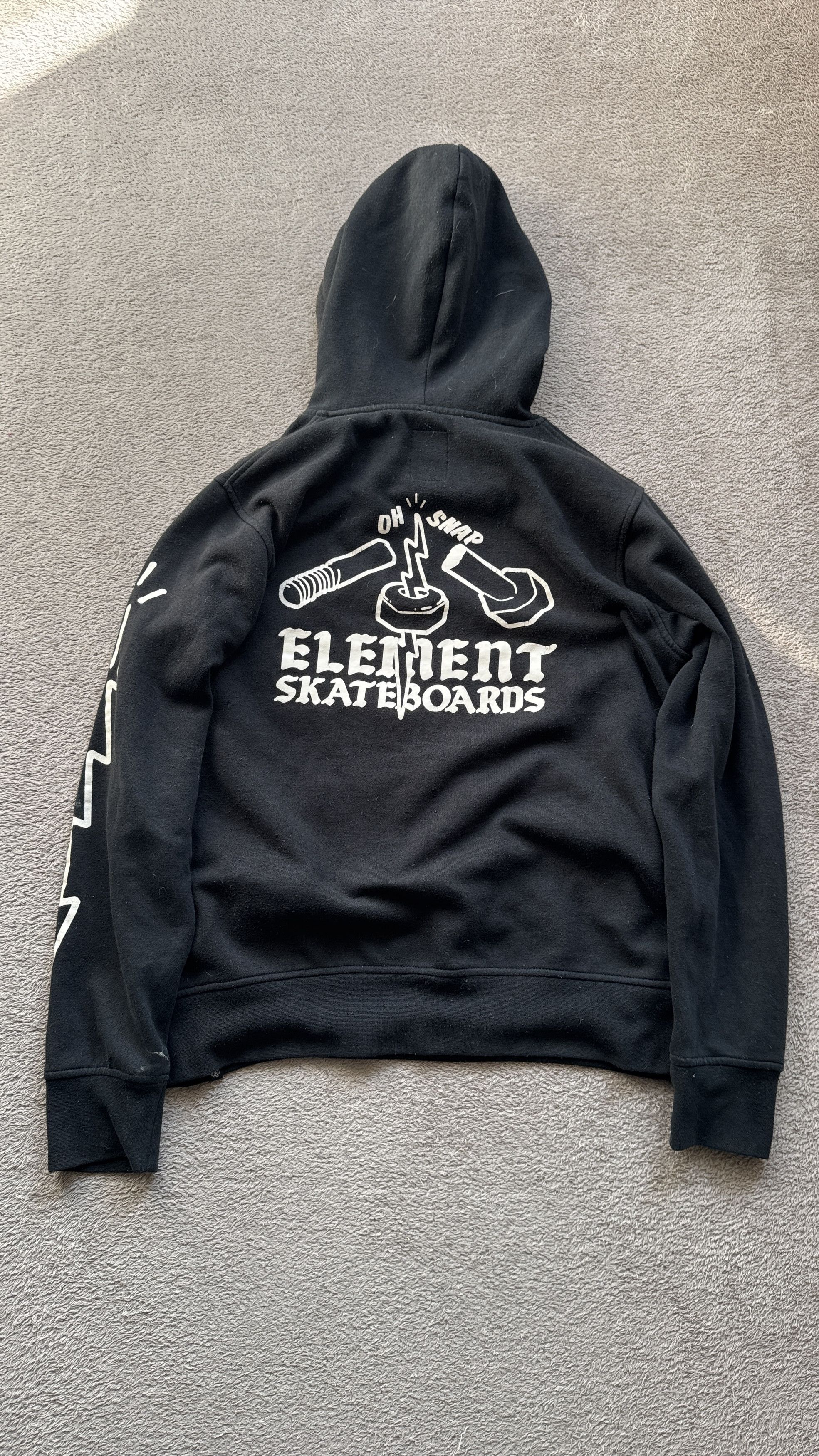 Element × Hysteric Glamour Y2K Element SK8 Polar Surf vintage faded Big Logo Hoodie Size US M / EU 48-50 / 2 - 5 Thumbnail