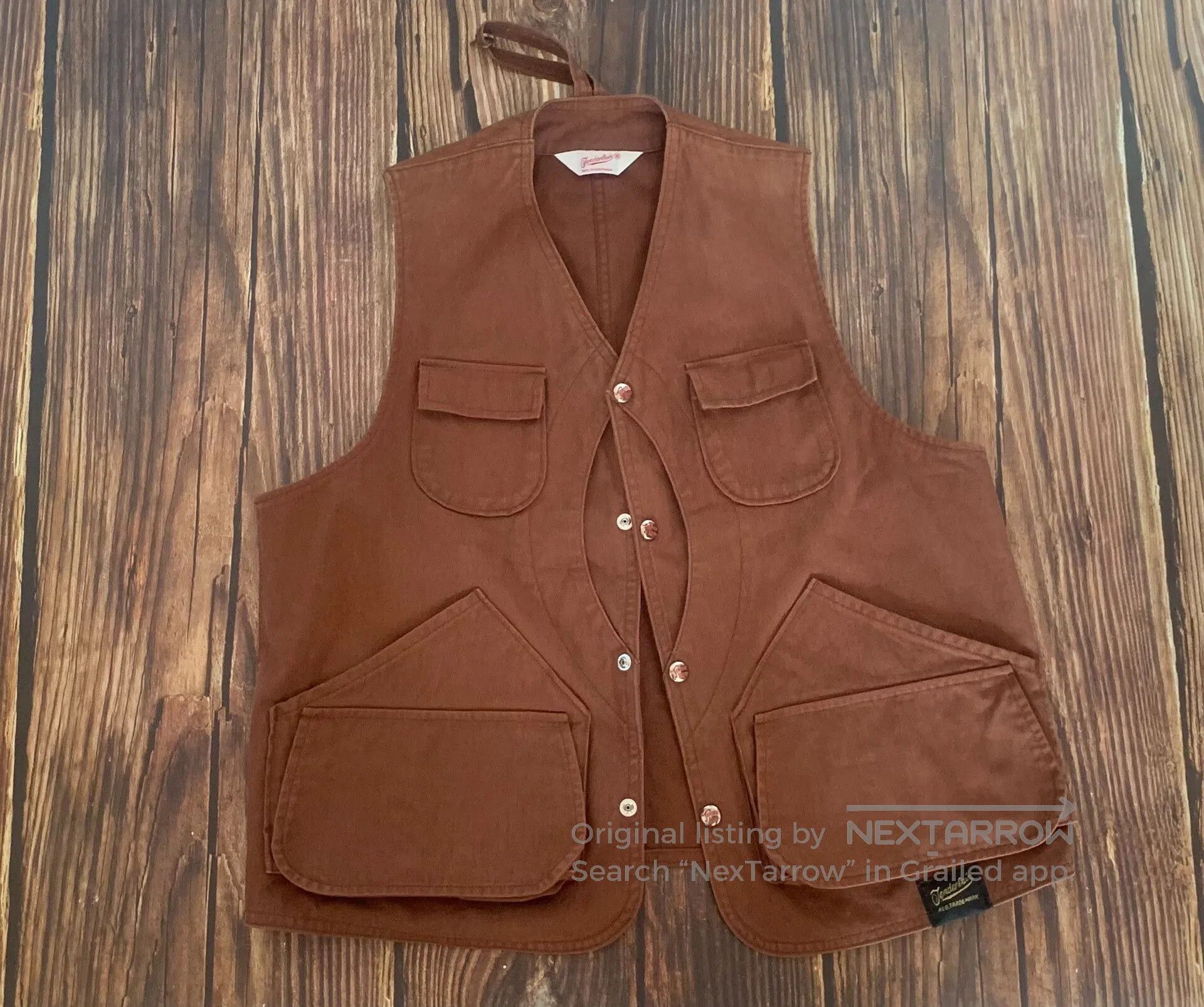Tenderloin Tenderloins Hunting Style Vest Size M. Size US M / EU 48-50 / 2 - 1 Thumbnail