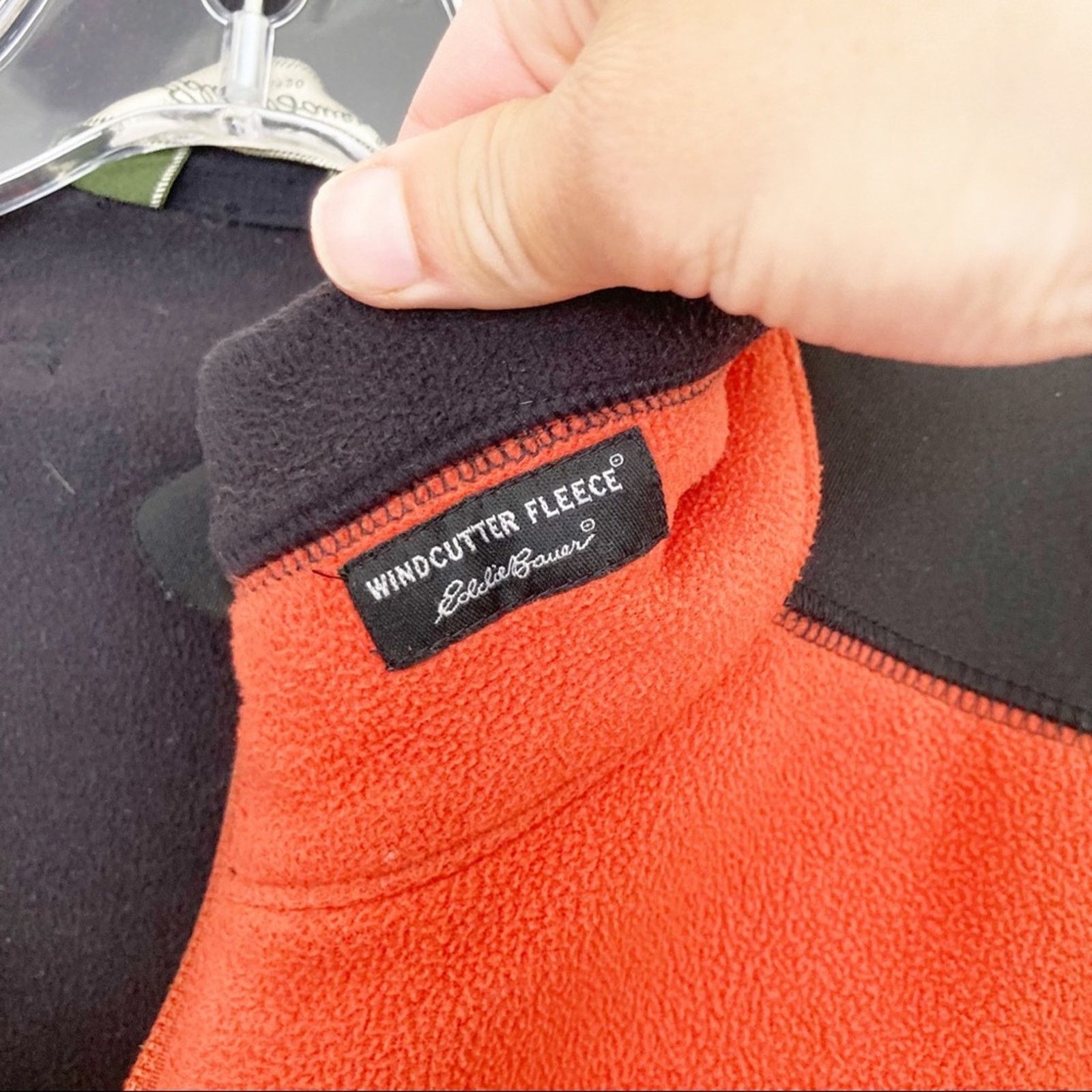 Eddie Bauer Eddie Bauer Orange Windcutter Fleece Jacket Sz M Size US M / EU 48-50 / 2 - 3 Thumbnail