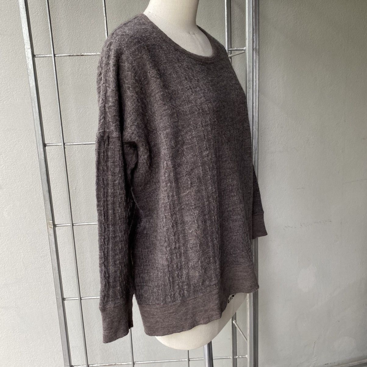 Zucca ZUCCA Brown Textured Knit Pullover Sweater Size M / US 6-8 / IT 42-44 - 17 Thumbnail