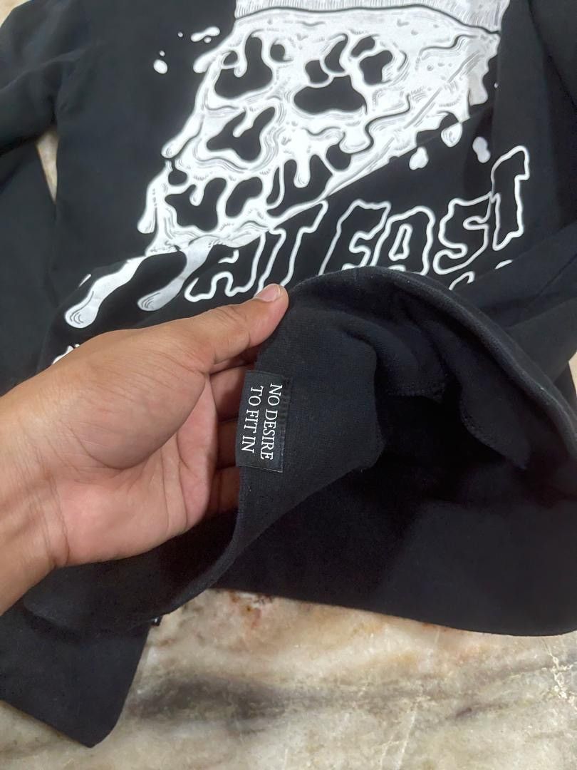 Killstar Killstar Eat Fast Die Young Sweatshirt Size US XS / EU 42 / 0 - 9 Thumbnail