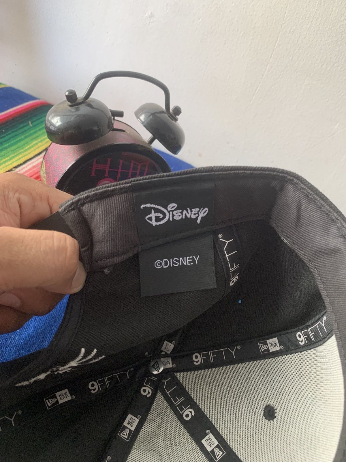 Disney × Medicom Toy × Number (N)ine Disney ‘ The Nightmare Before Christmas’ SnapBack Hat Size ONE SIZE - 10 Thumbnail