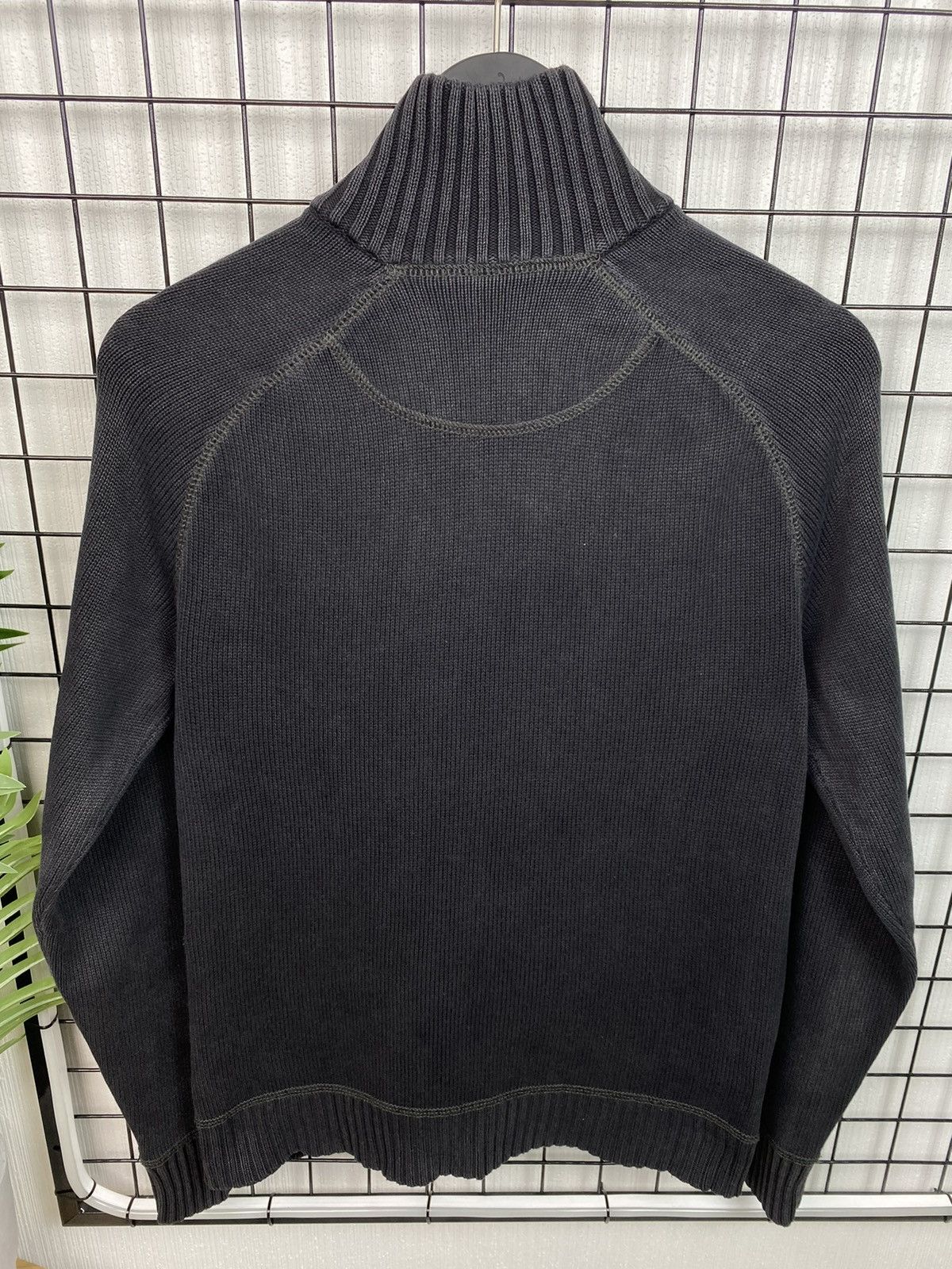 Lauren Ralph Lauren Polo Jeans Company Ralph Lauren Zip Knit Sweater Men Black S Size US S / EU 44-46 / 1 - 17 Thumbnail
