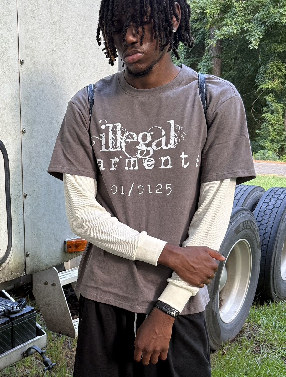 Other "01/0125 IG Ricky" Thermal Sleeved Tee Size US S / EU 44-46 / 1 - 3 Thumbnail