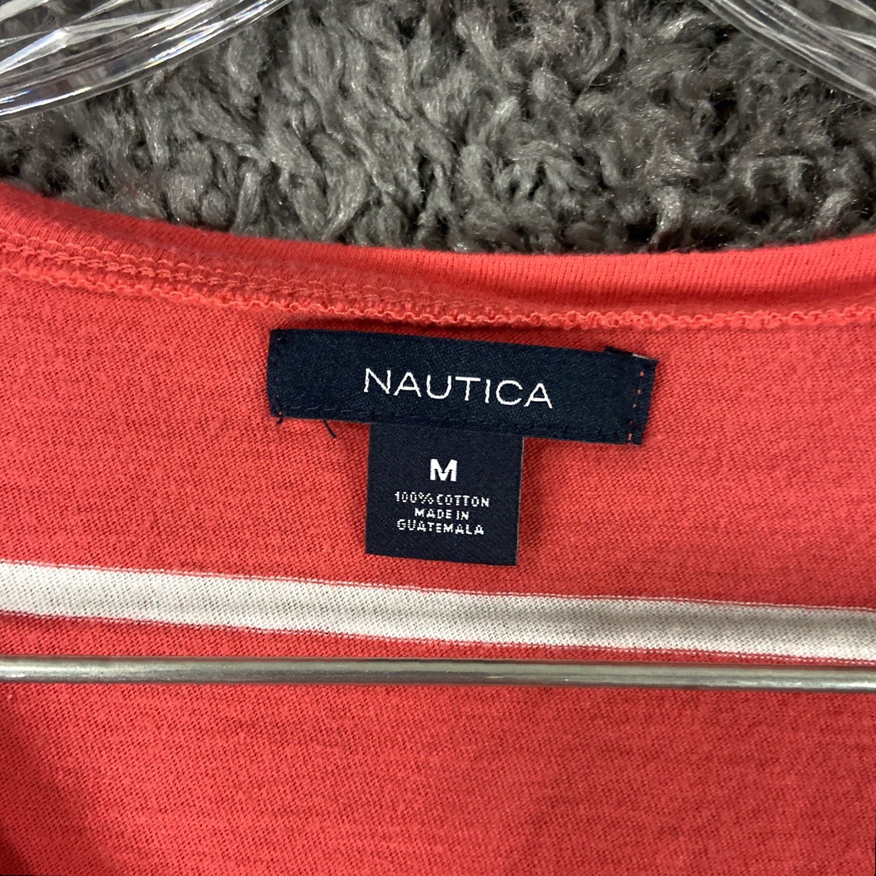 Nautica Nautica Blouse Women M 3/4 Sleeve Pink White Striped Mens? No gender. We'll do: Nautica Blouse Women M 3/4 Sleeve Pink White Striped Size M / US 6-8 / IT 42-44 - 7 Thumbnail