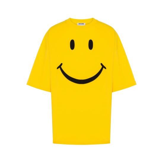 Moschino MOSCHINO Men T-Shirts 5241 V0723 1027 YELLOW Size US L / EU 52-54 / 3 - 1 Thumbnail