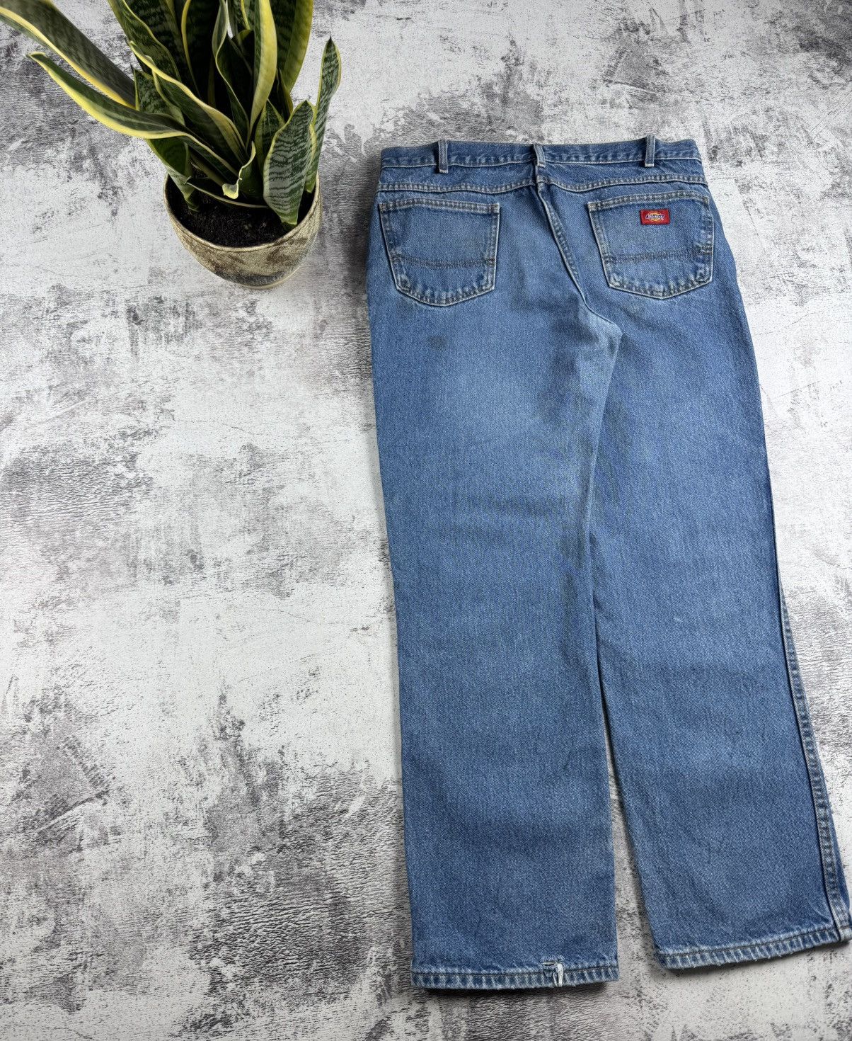 Dickies Faded Dickies Work Y2K Very Worn Denim 38/32 Jeans Pants Size US 38 / EU 54 - 15 Thumbnail