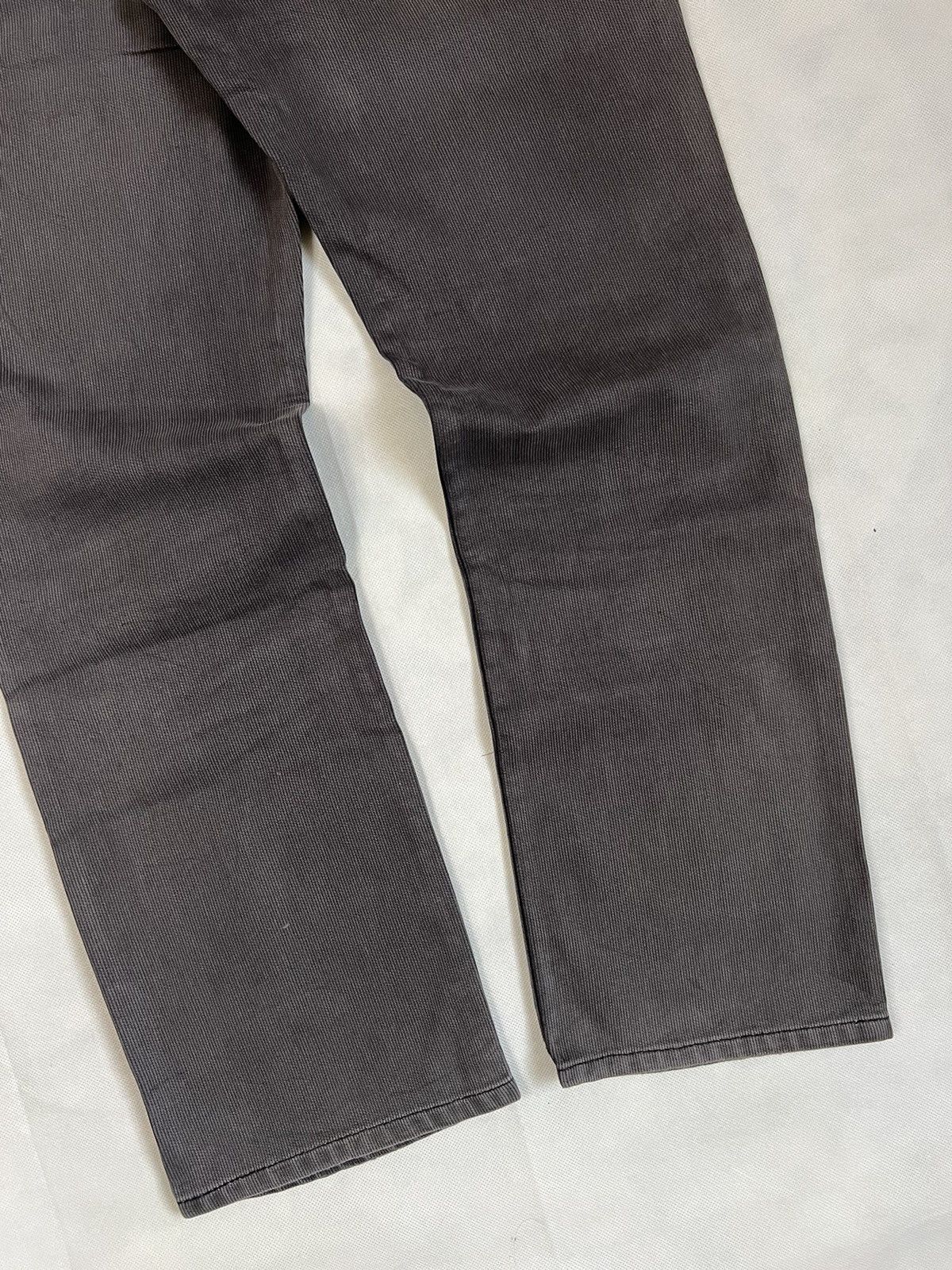 Levi's Vintage Clothing Vintage 90's Levis Ash Grey Hickory Stripe Denim Size US 32 / EU 48 - 11 Thumbnail