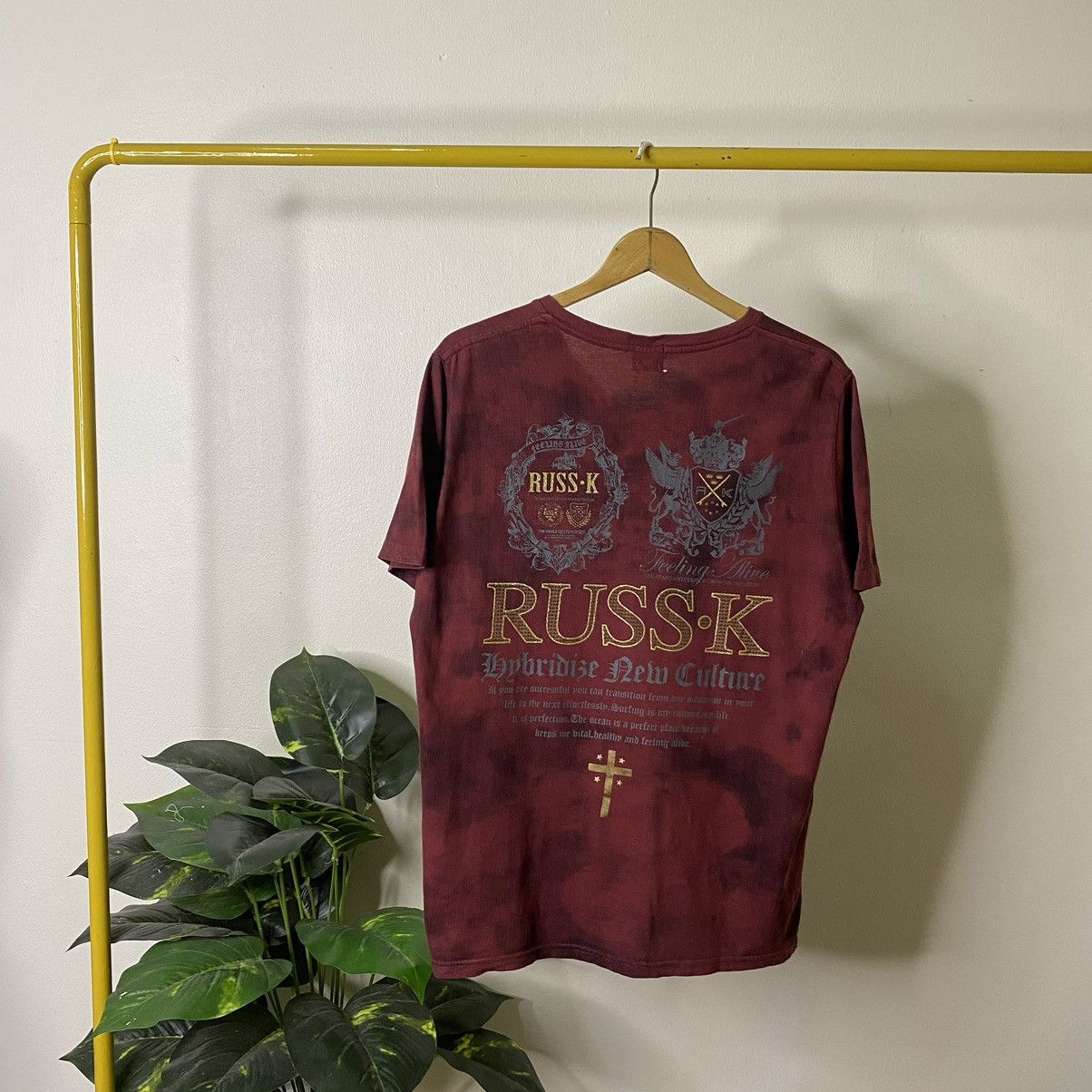 If Six Was Nine × Japanese Brand × Seditionaries Russ K Seditionaries Poem Cyber Gothic Grunge Punk Tee Size US L / EU 52-54 / 3 - 6 Thumbnail