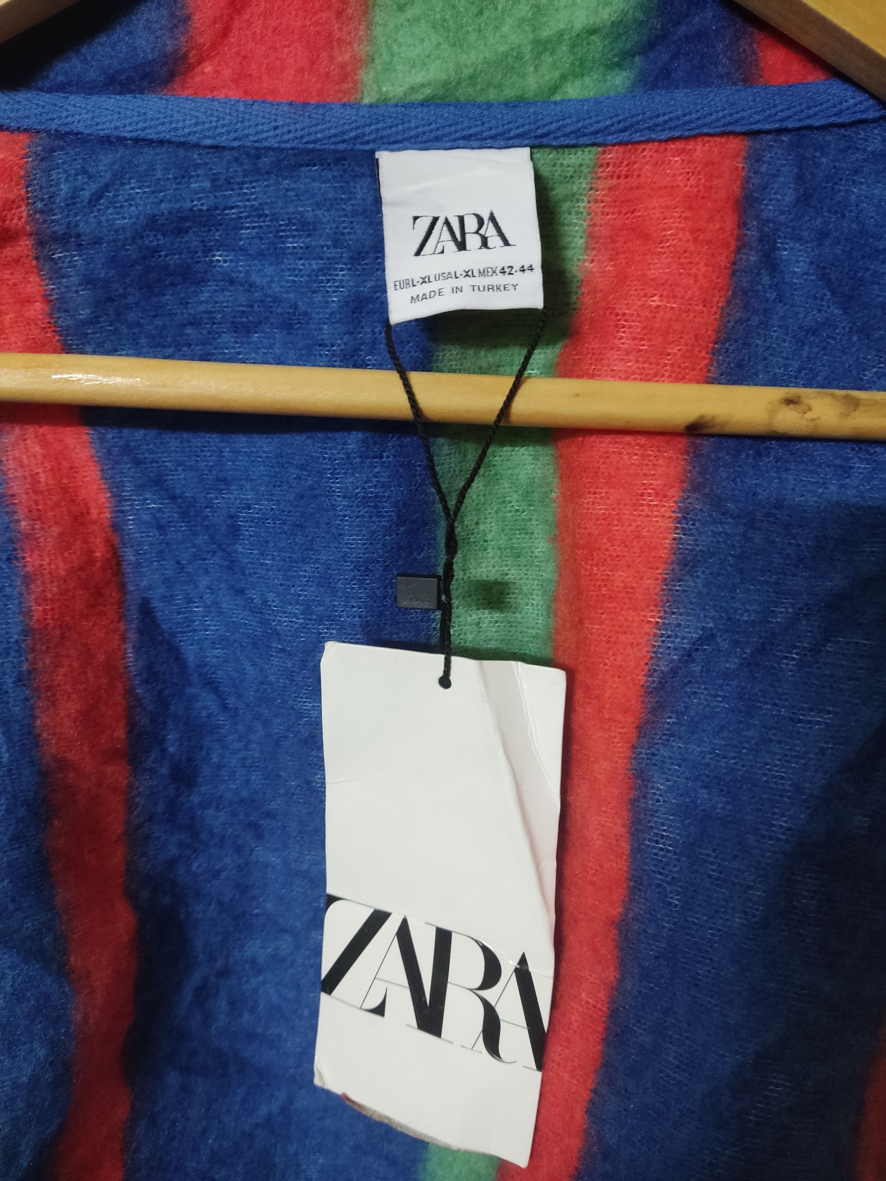 Zara Zara multicolour wool jacket Size US XL / EU 56 / 4 - 6 Thumbnail