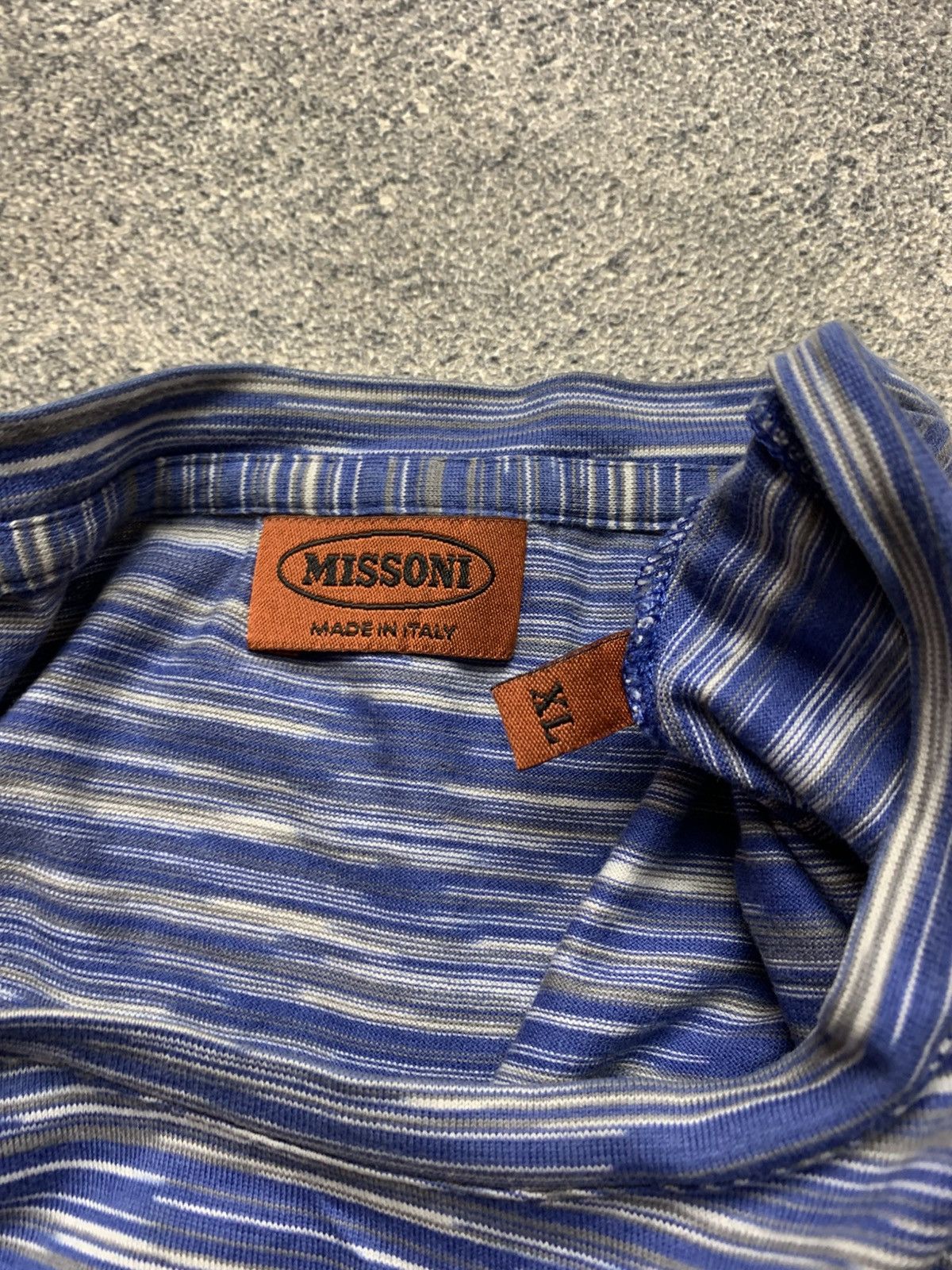 Missoni 🐍 SOLD 🐍Missoni Pocket Tees Size US XL / EU 56 / 4 - 5 Thumbnail
