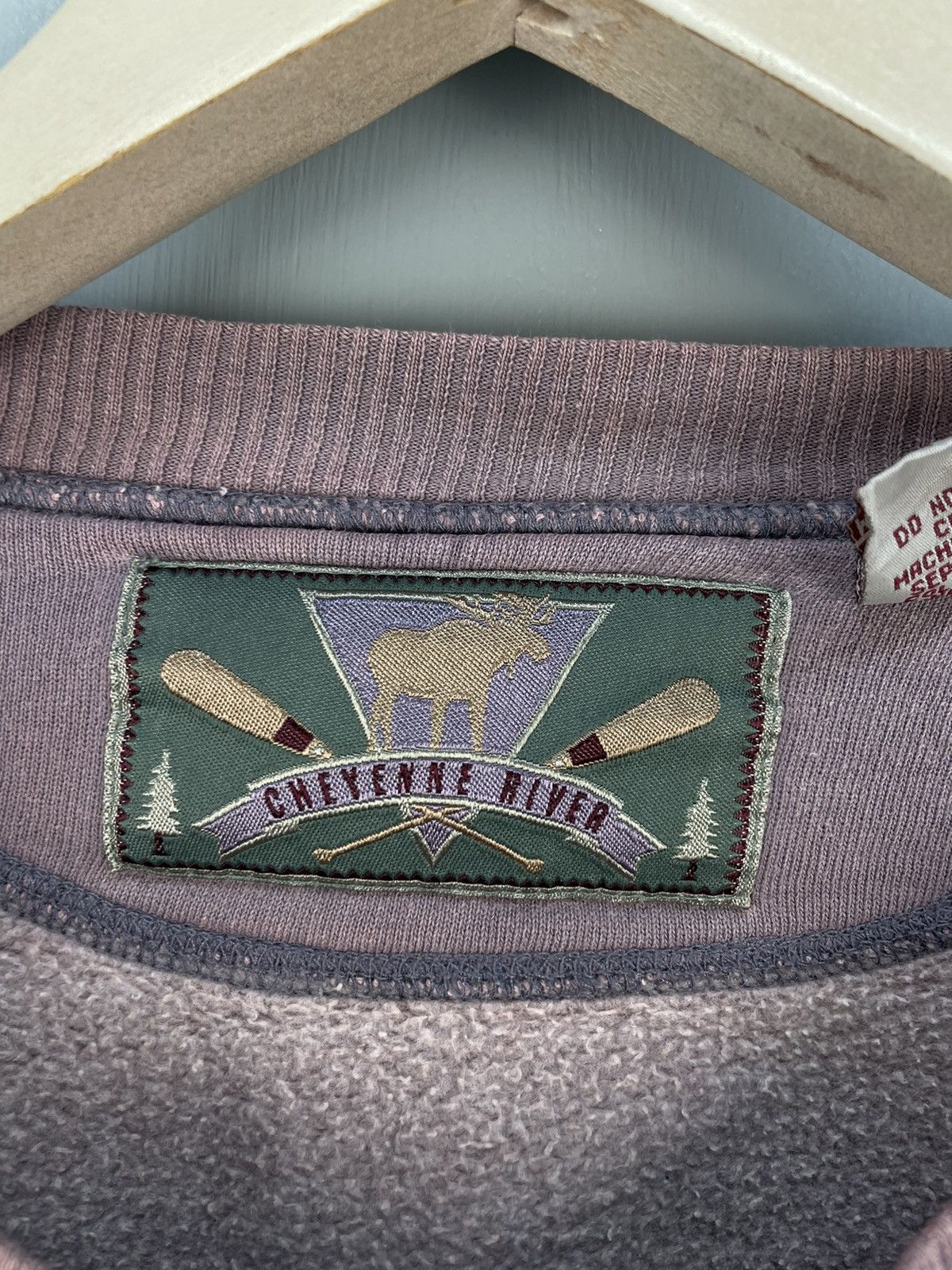 Habitat Vintage 90s Cheyenne River wolf sweatshirt Size US L / EU 52-54 / 3 - 5 Thumbnail