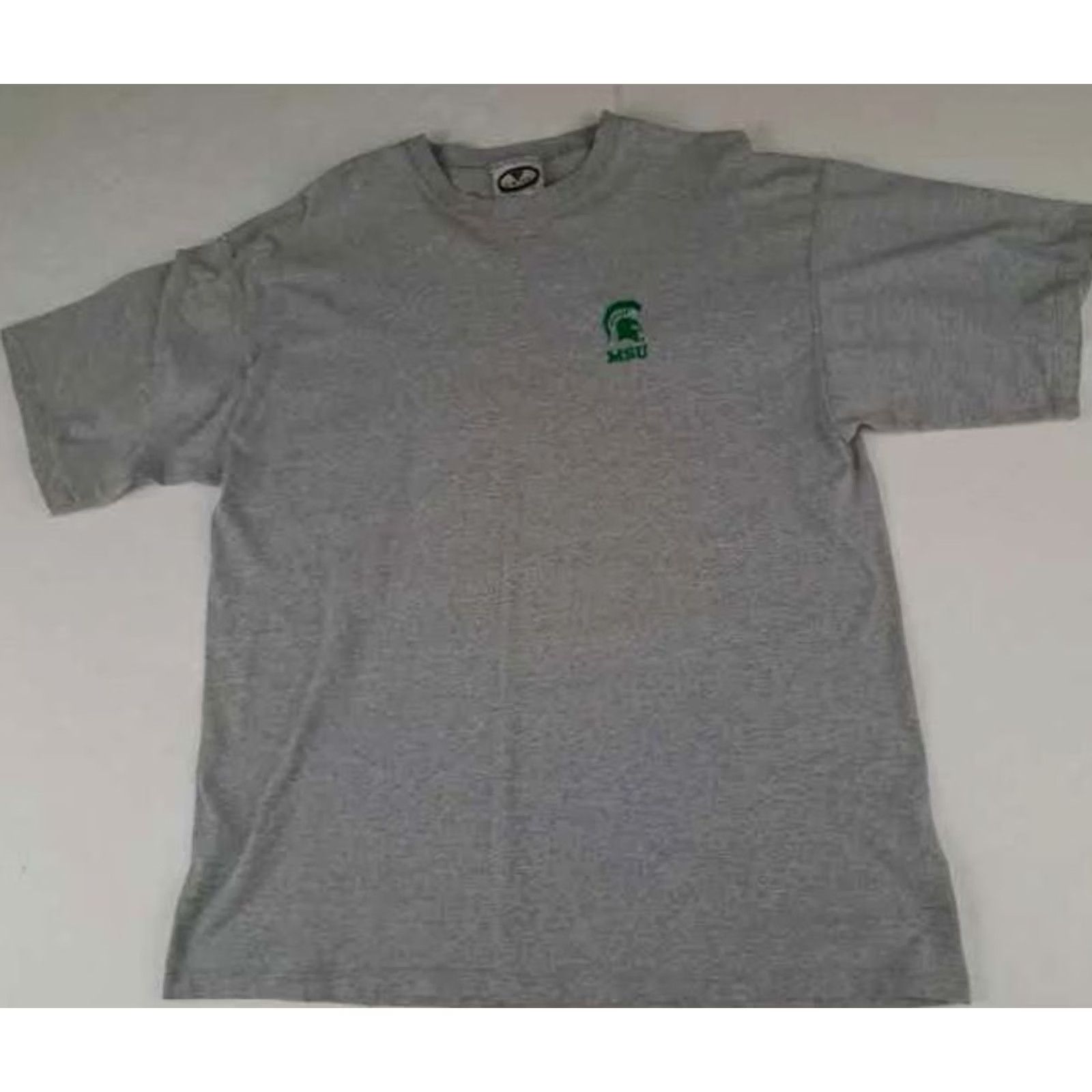 Vintage Vintage Michigan State Spartans XL Grey Embroidered USA made Shirt Basketball Size US XL / EU 56 / 4 - 6 Thumbnail