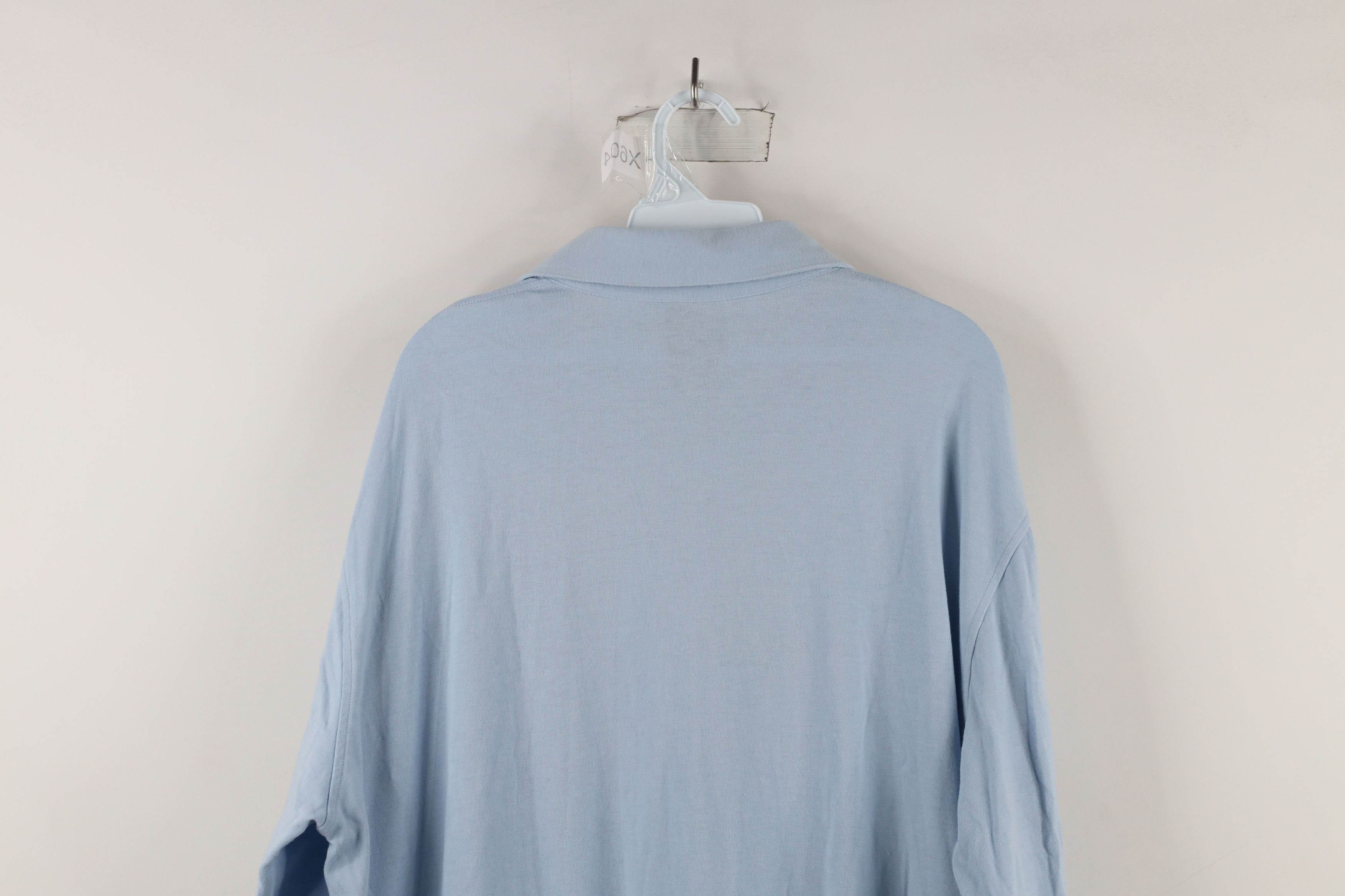 Vintage Vintage 90s Streetwear Long Sleeve Pullover Polo Shirt Size US XL / EU 56 / 4 - 9 Thumbnail