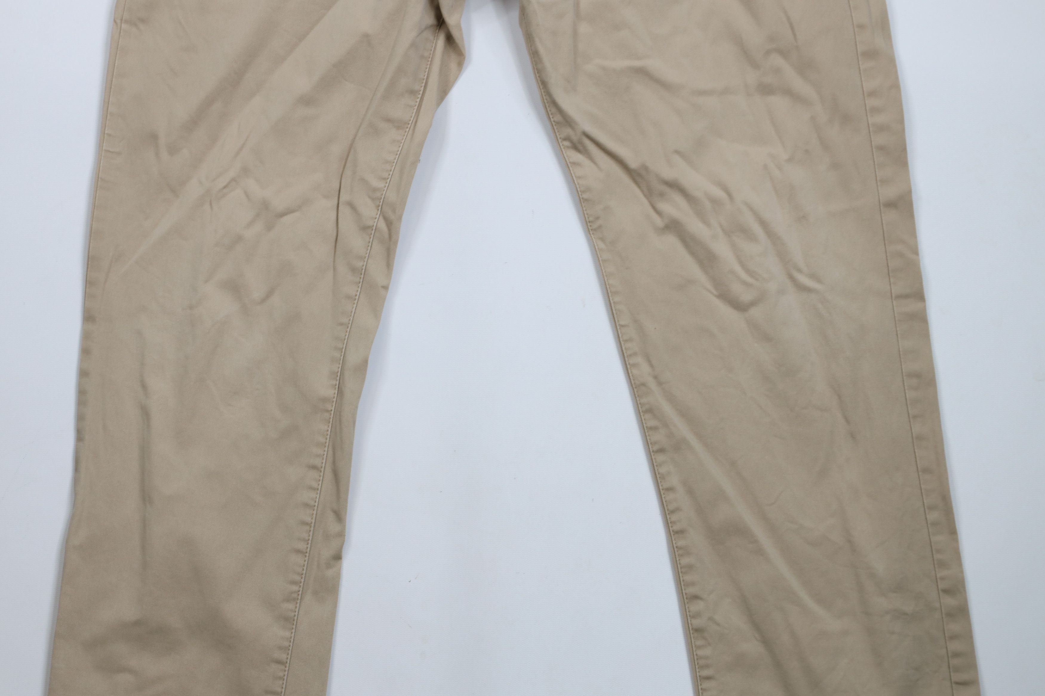 UNTUCKit × Vintage Untuckit Stretch Front Straight Leg Chino Pants Khaki Beige Size US 33 - 3 Thumbnail