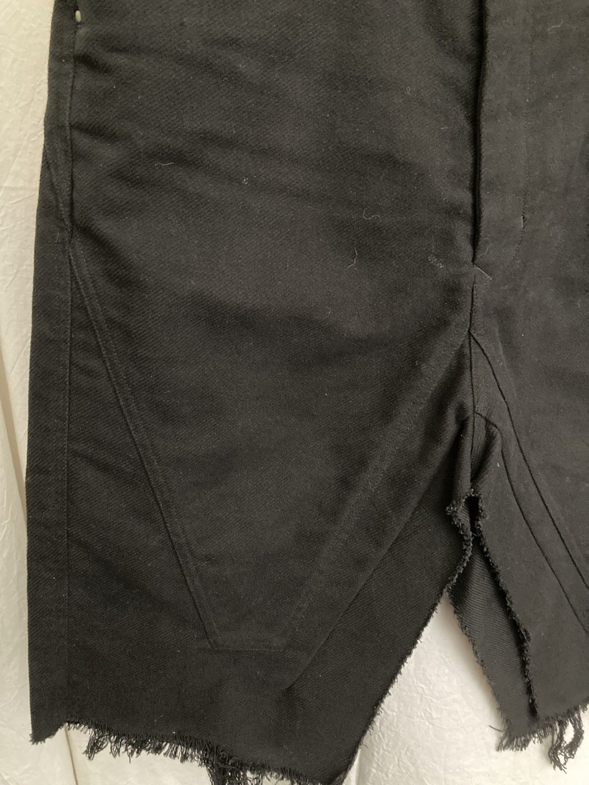 Rick Owens NEVER WORN / Rick Owens Slivered Denim Skirt Size US 31 - 11 Thumbnail