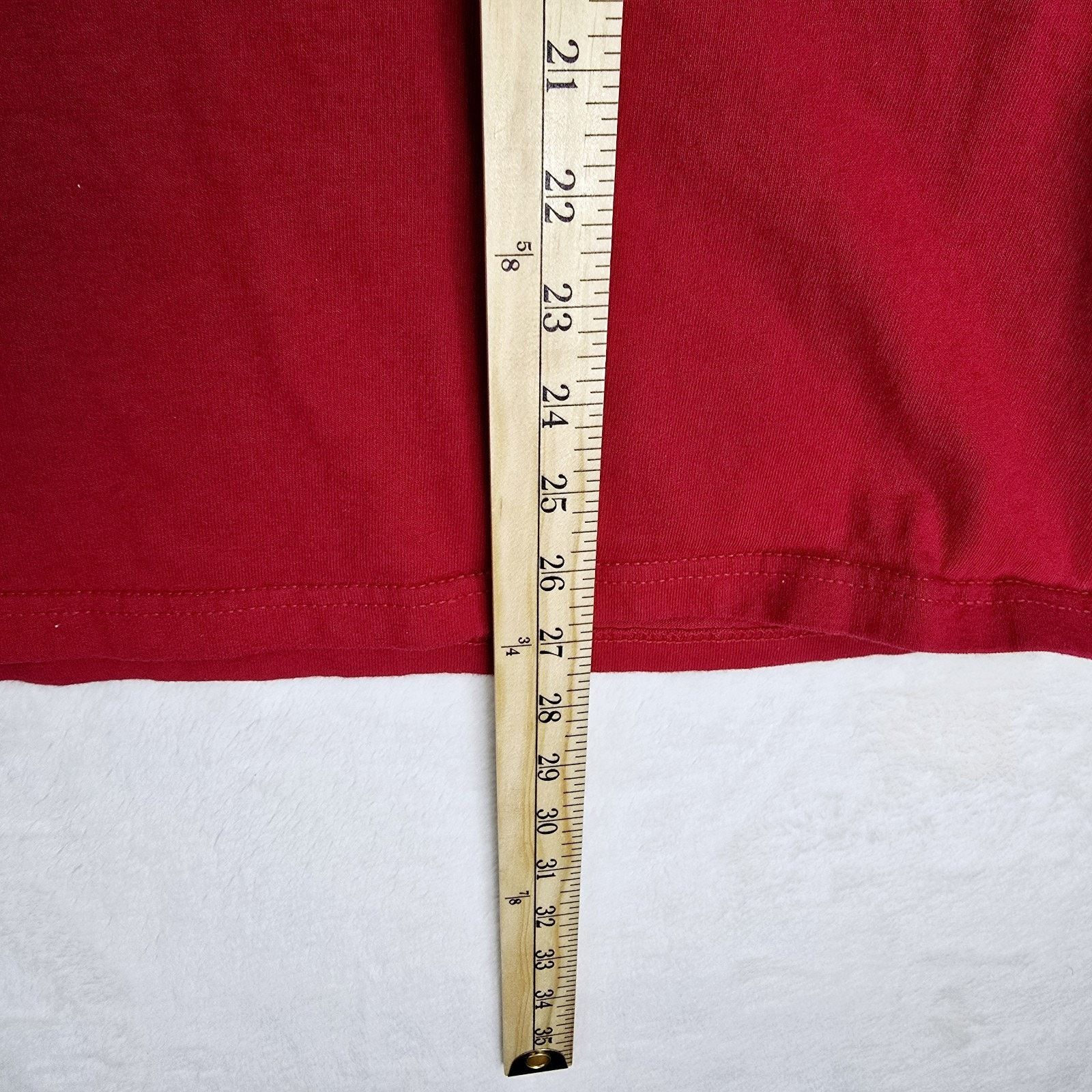 Hanes Vintage Coca Cola Botttle Wrap Around Shirt Large Red Y2K Size US L / EU 52-54 / 3 - 9 Thumbnail
