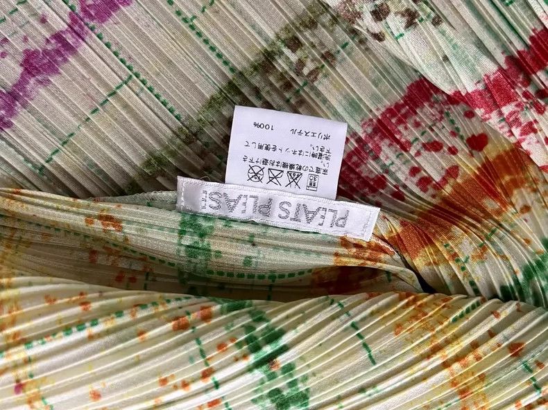 Issey Miyake Issey Miyake size:3 Colorful ink-splashed top Size M / US 6-8 / IT 42-44 - 4 Thumbnail