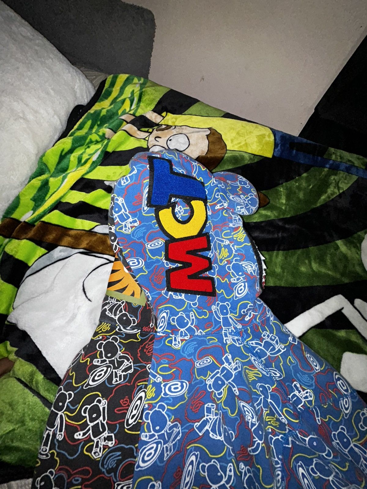 Bape × Medicom Toy Bape X Medicom Toy Bearbrick Camo Bear Shark Half Full Zip U Size US XL / EU 56 / 4 - 9 Thumbnail