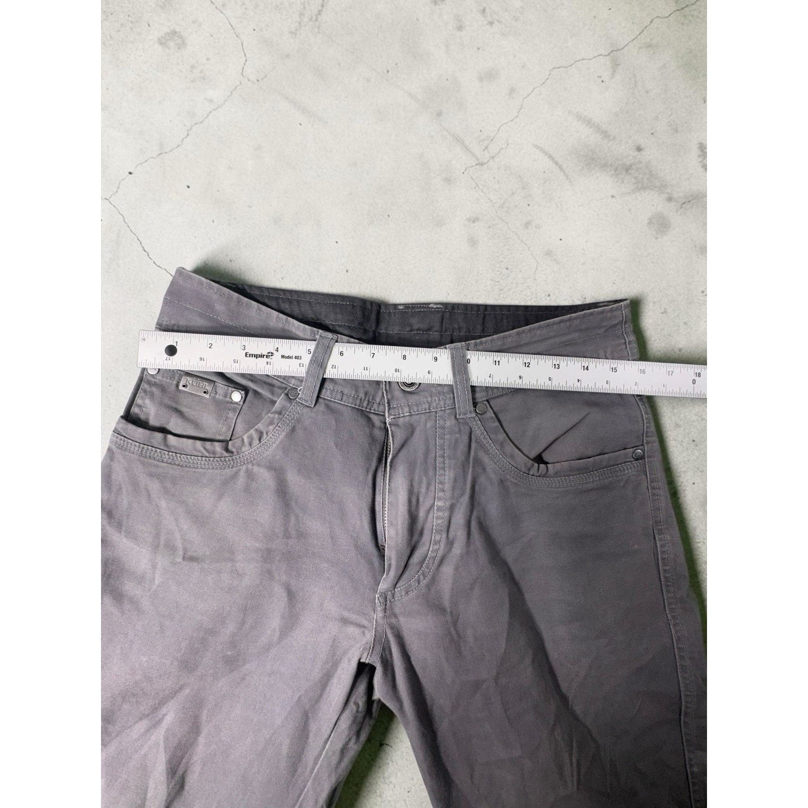 Kuhl Kuhl Kanvus Pants Mens 30x30 Gray Outdoor Hiking Canvas Size US 30 / EU 46 - 3 Thumbnail