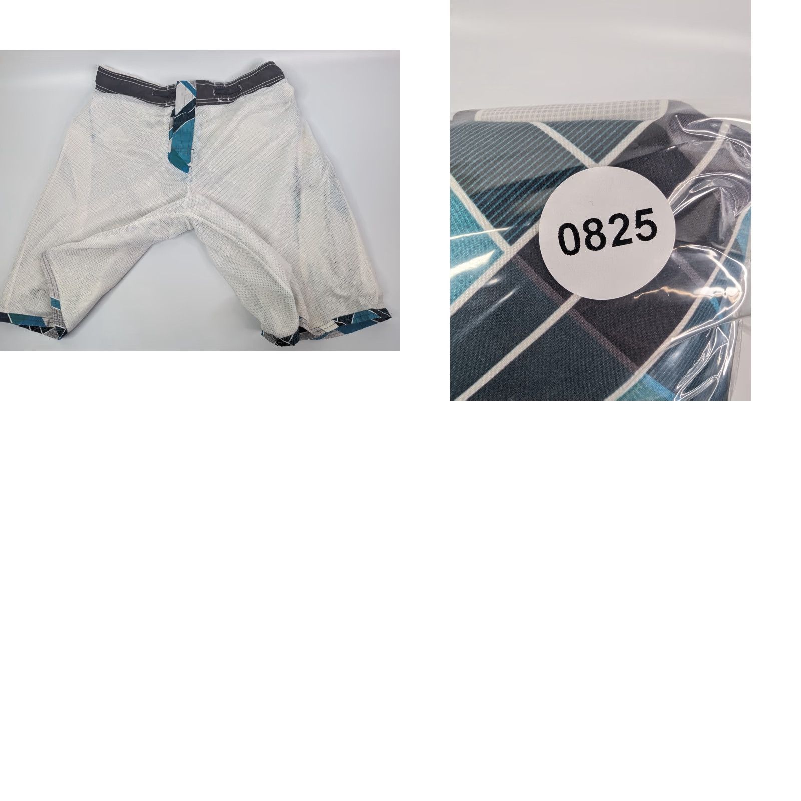 Ocean Pacific OP Ocean Pacific Green Blue Pattern Mens Size Small 28 Swim Surf Lined Trunks Size US 29 - 8 Thumbnail