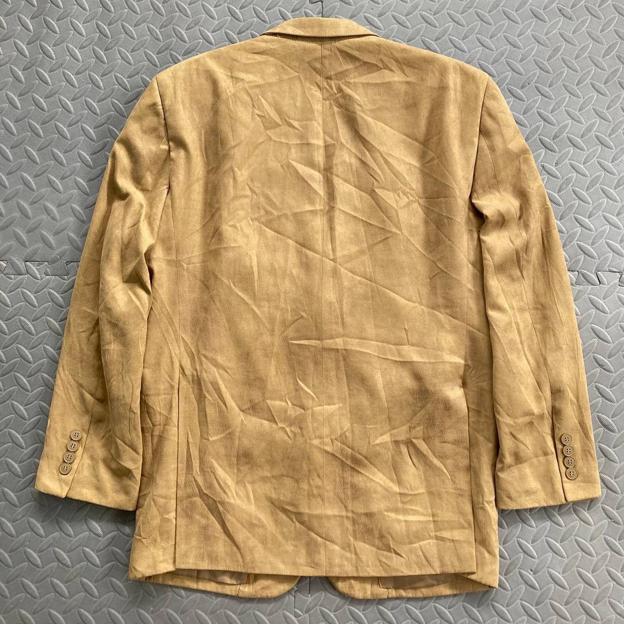 Andrew Fezza Vintage Microsuede Blazer Size 40S - 2 Thumbnail