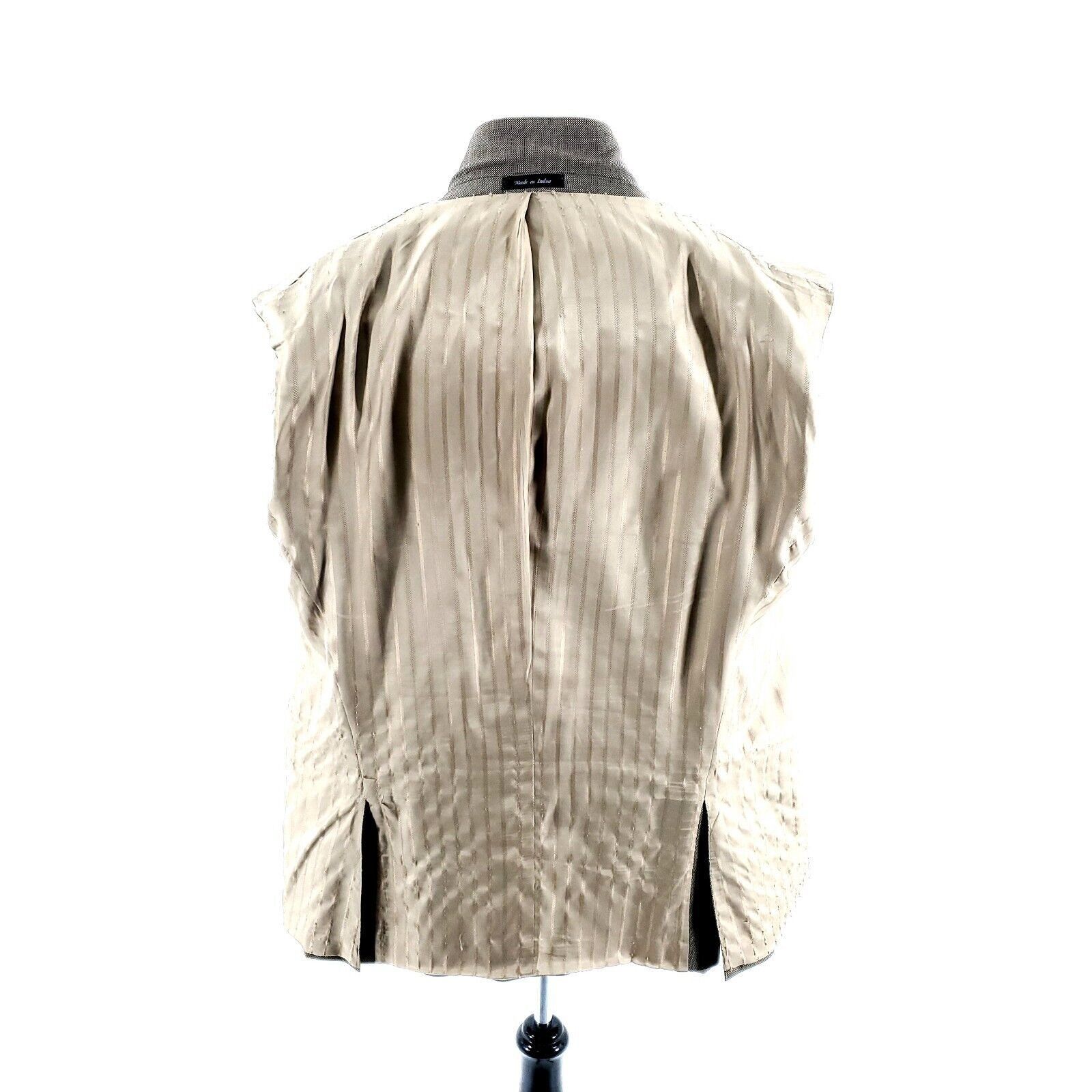 Michael Kors Michael Kors Wool 2 Button Blazer 44R Or Slim 46R Green Tan Size 44R - 10 Thumbnail
