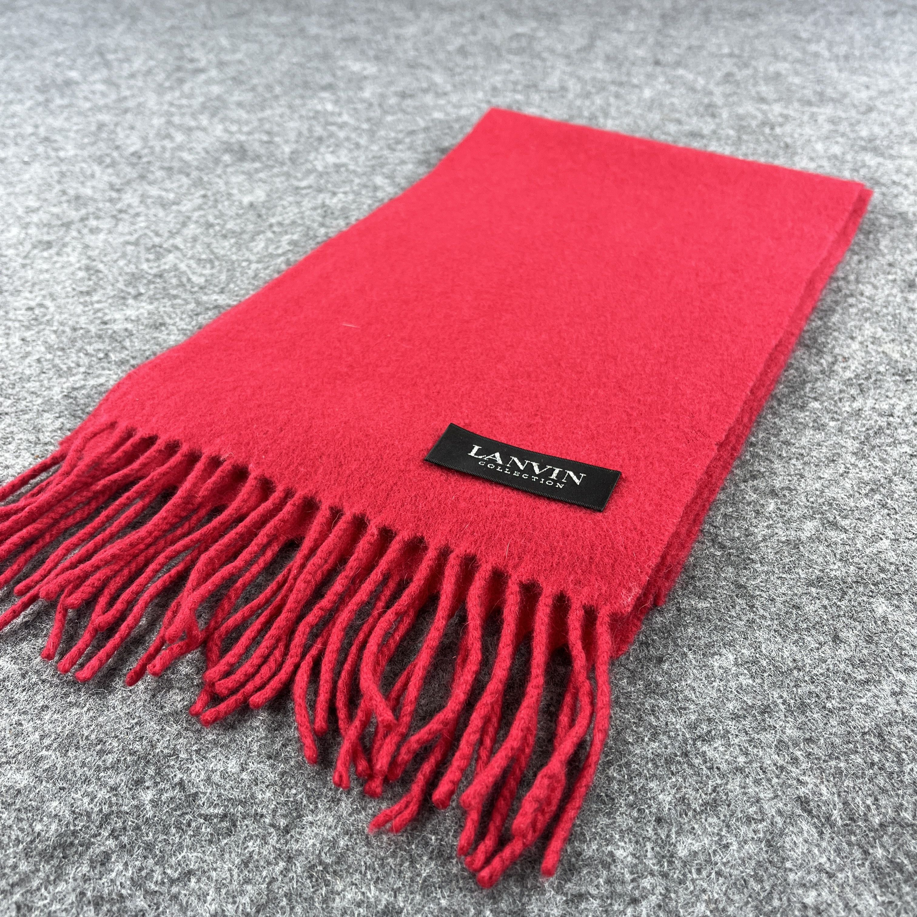 Lanvin Lanvin Scarf / Muffler / Neckwear T1213 Size ONE SIZE - 4 Thumbnail