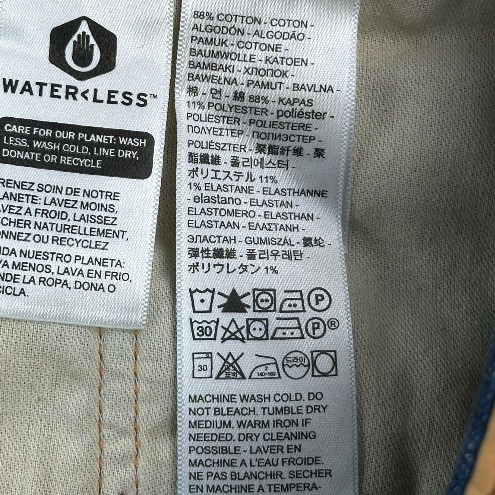 Levi's Levis 541 Jeans Mens 34x32 Dark Wash Denim Athletic Taper Stretch Casual Size US 34 / EU 50 - 7 Thumbnail