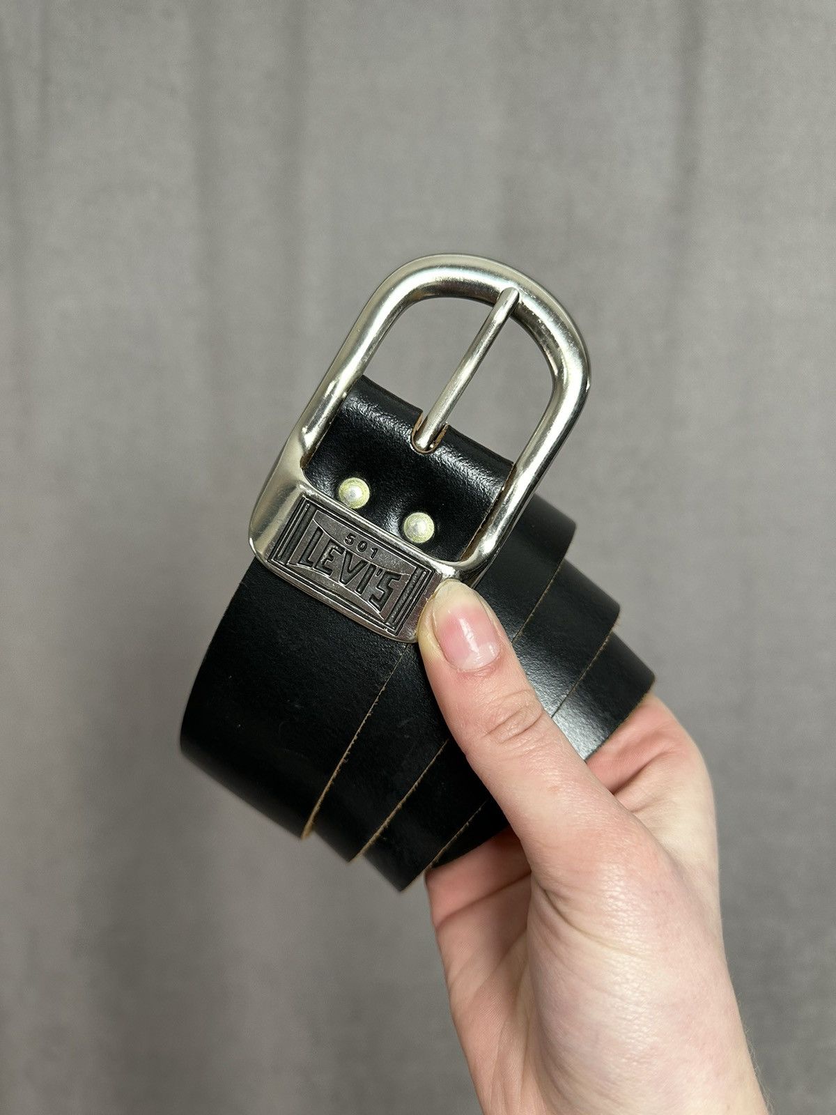 Levi's Vintage Levis Belts Leather Y2k Hysteric Glamour Avantgarde Size ONE SIZE - 1 Thumbnail