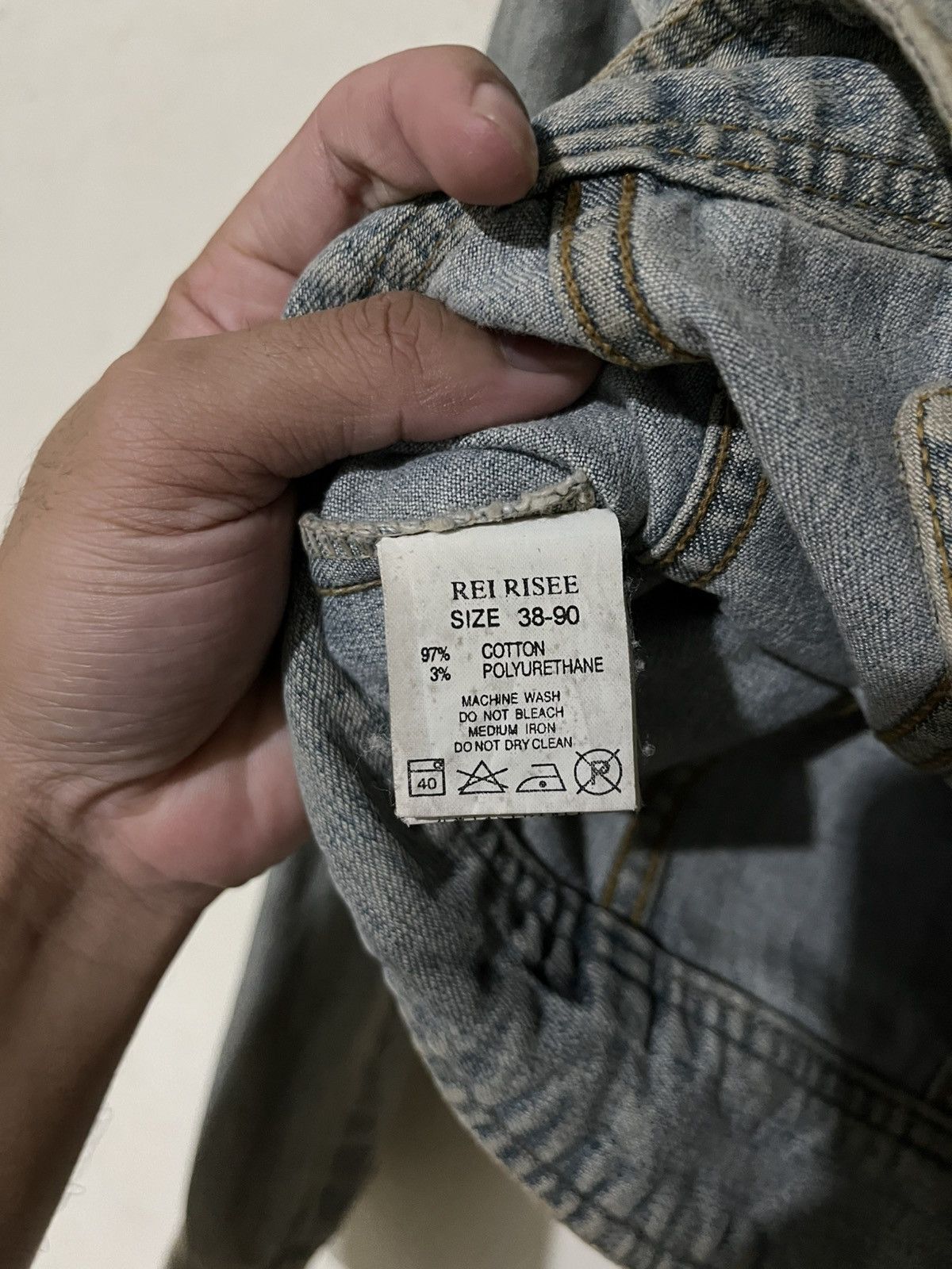 If Six Was Nine × Japanese Brand × Le Grande Bleu (L.G.B.) Rei risee distressed jacket Size M / US 6-8 / IT 42-44 - 5 Thumbnail