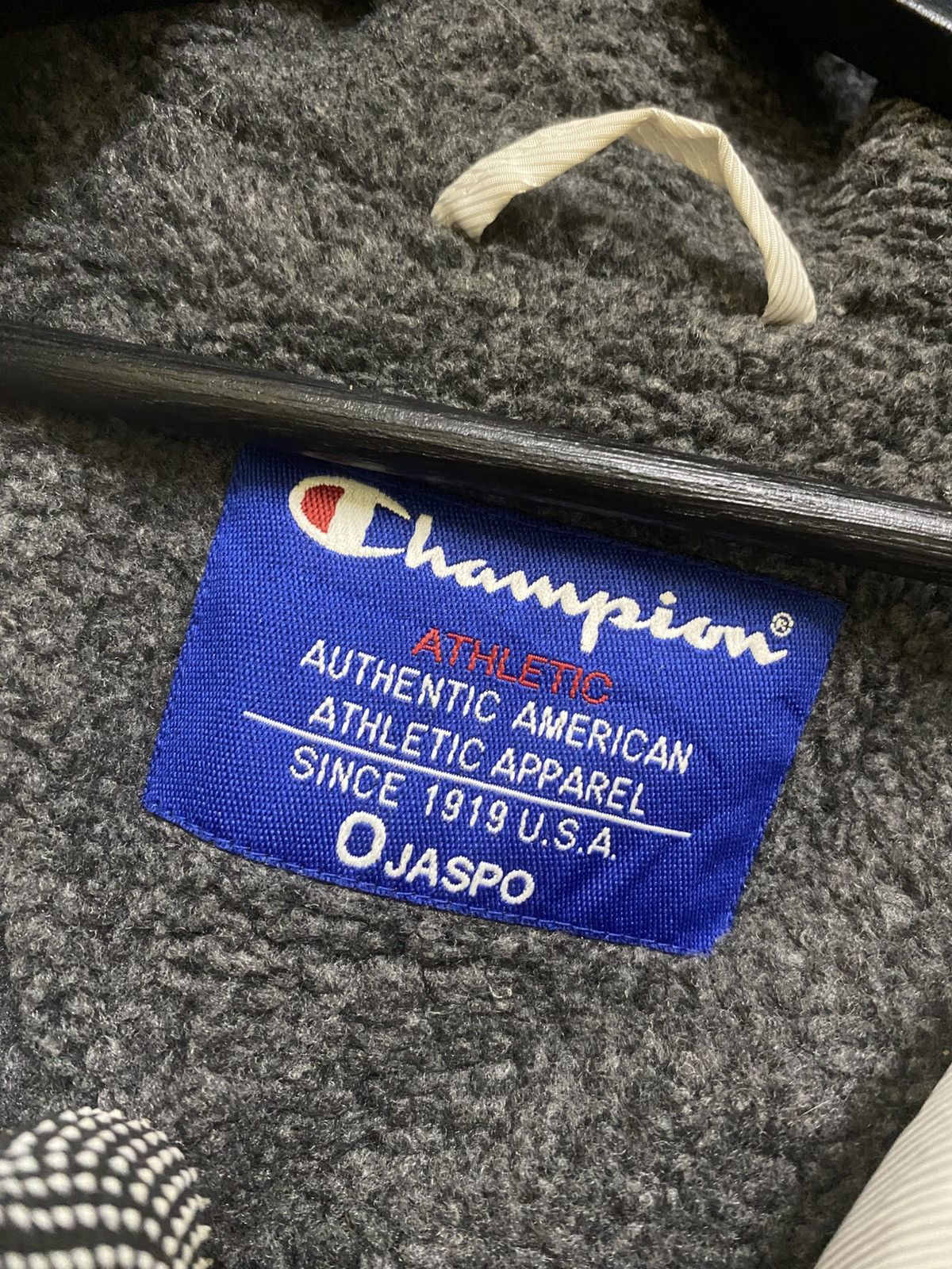 Champion Vintage Champion Japan Longline Hooded Jacket Embroidered Size US S / EU 44-46 / 1 - 5 Thumbnail