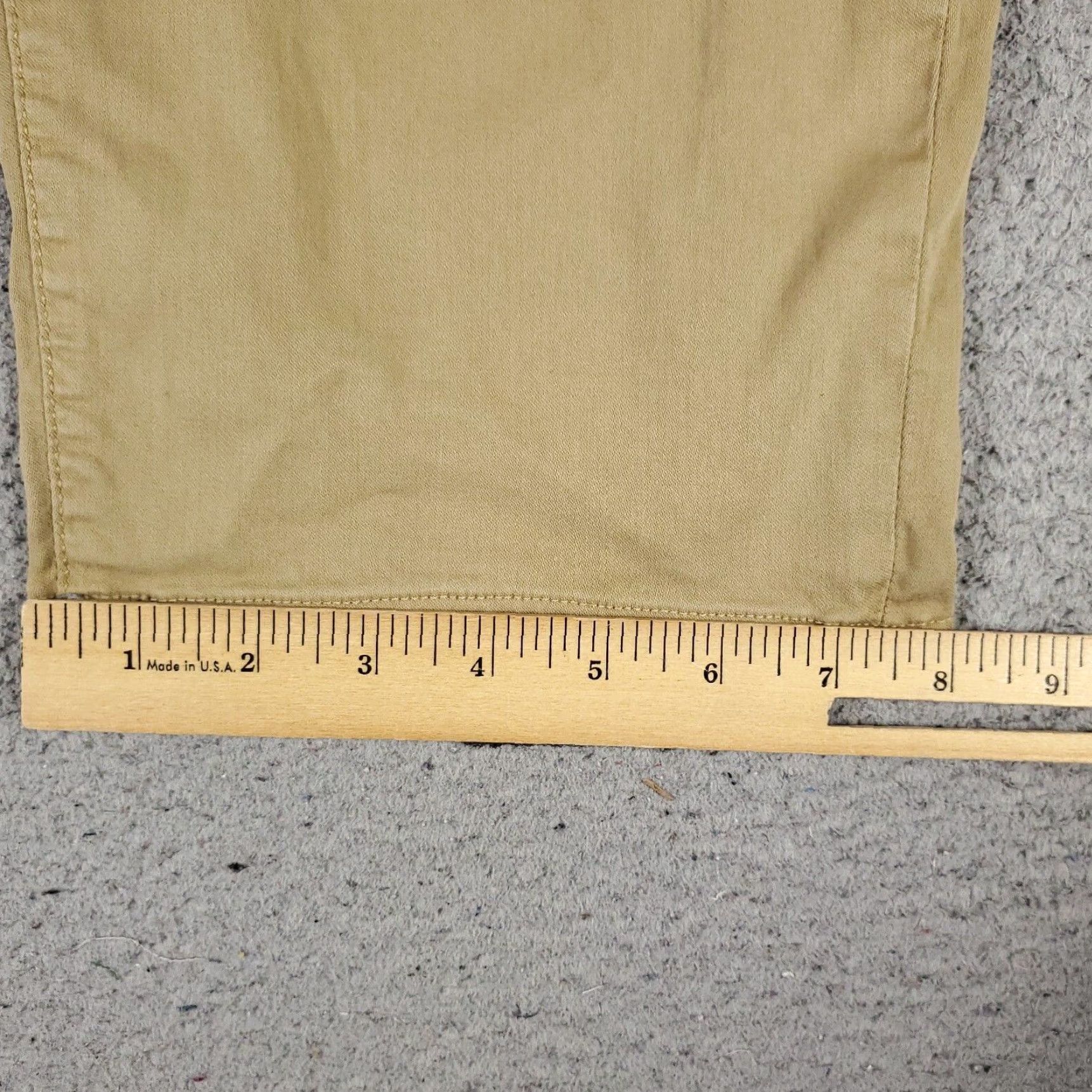 Vintage Mavi Jeans Mens Straight Leg Pants Beige Size 42x28 Regular Fit Cotton Mens Size US 42 / EU 58 - 7 Thumbnail