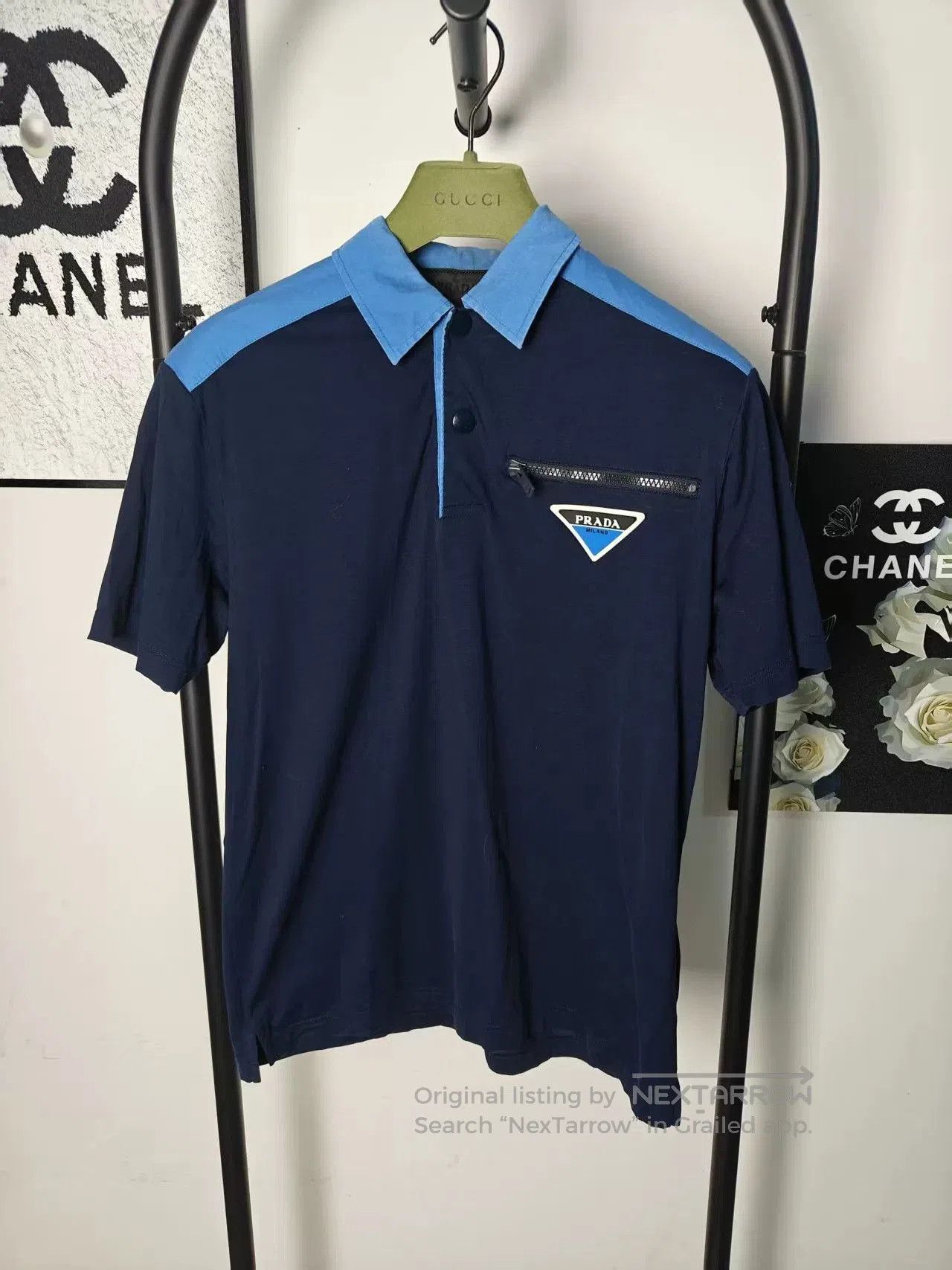 Prada Prada Short Sleeve Polo Shirt. Size US M / EU 48-50 / 2 - 1 Thumbnail