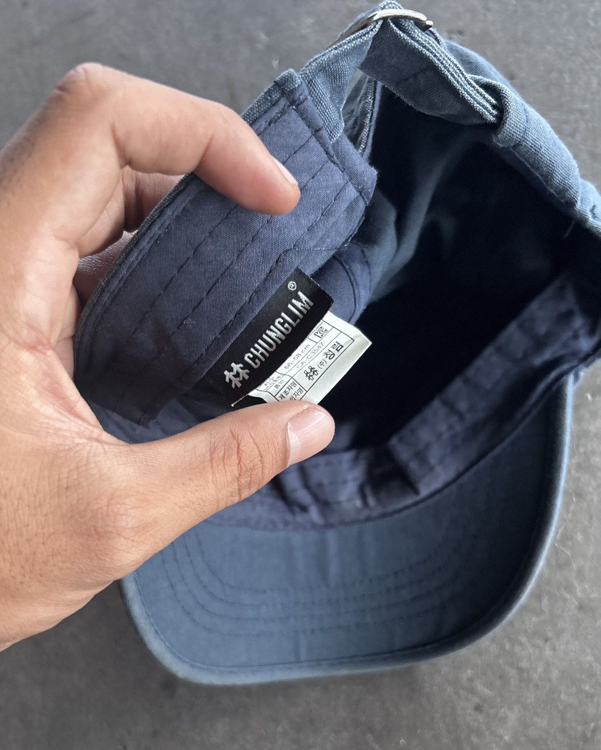If Six Was Nine × Japanese Brand × Le Grande Bleu (L.G.B.) 2000s Skull Studed Cadet Hat Japan Size ONE SIZE - 5 Thumbnail